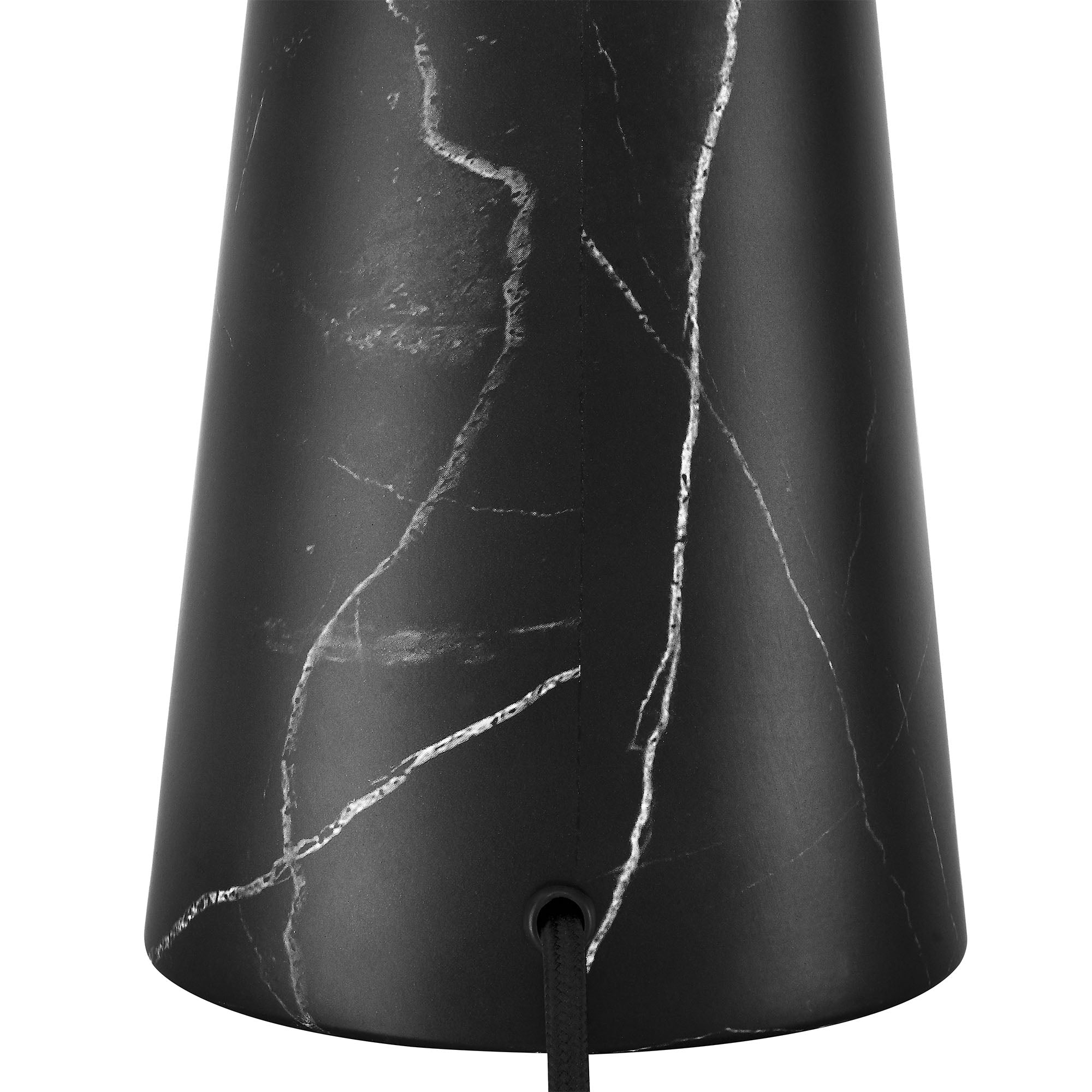 Lampe de table en marbre Nera