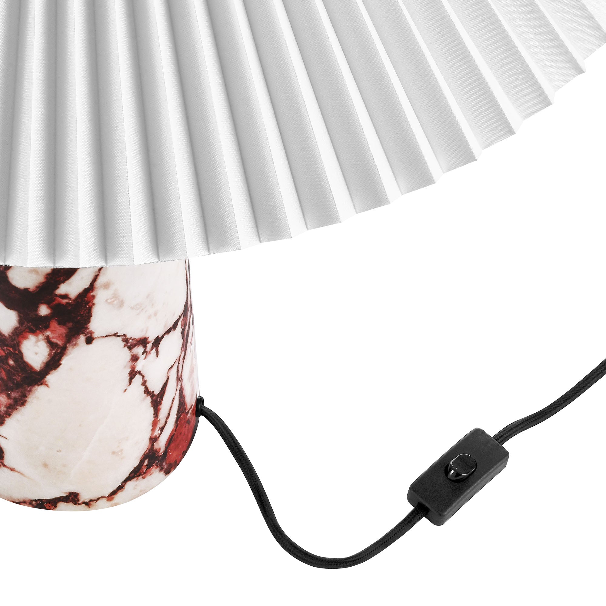 Lampe de table en marbre Nera