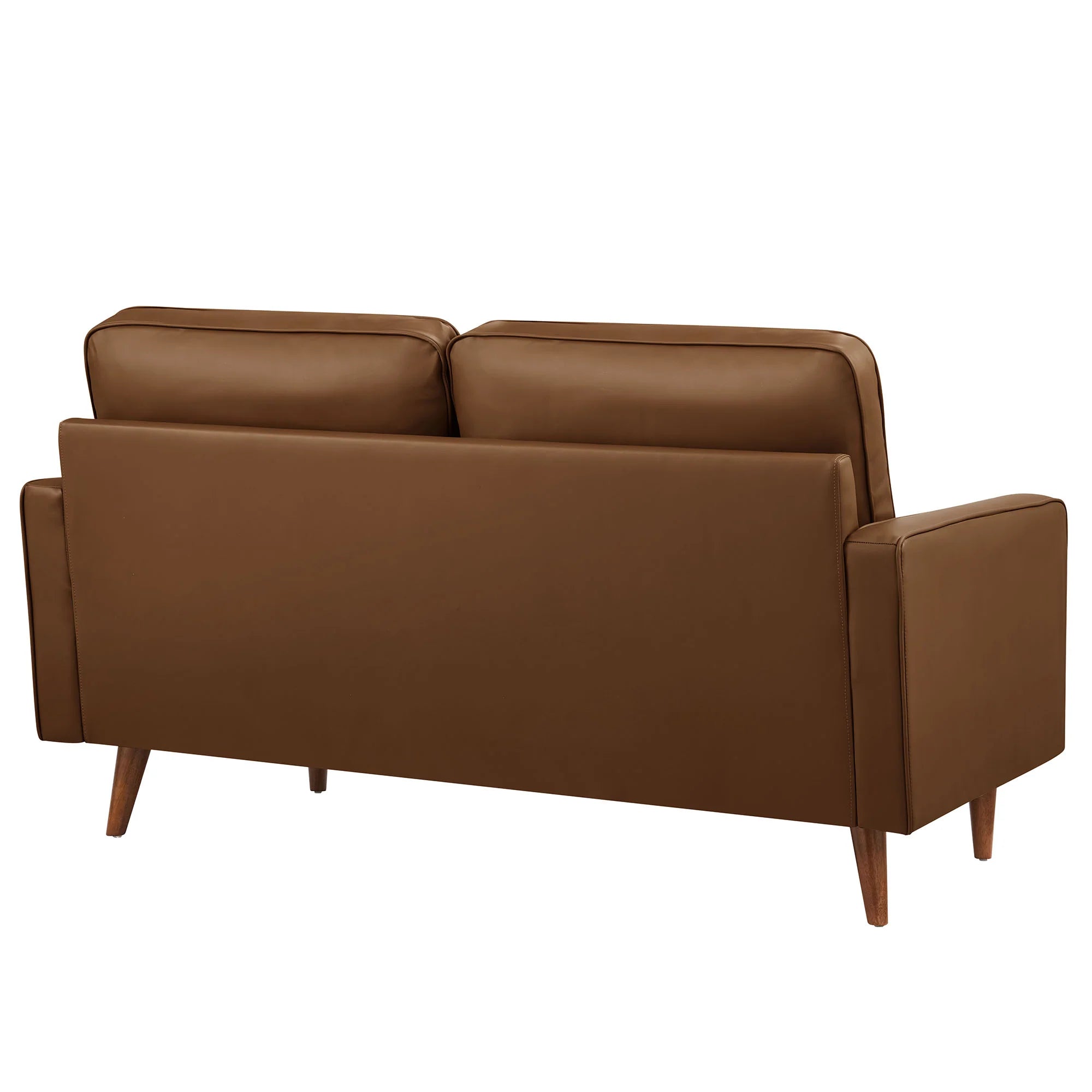 Valour Tufted Vegan Leather Loveseat