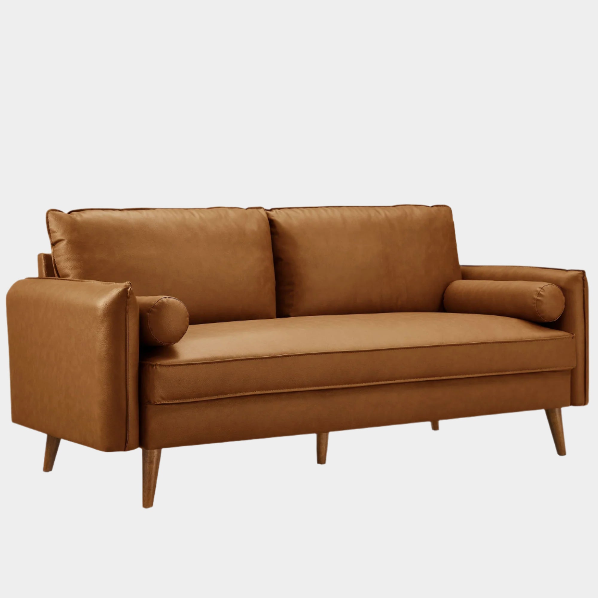 Revive Upholstered Vegan Leather Sofa