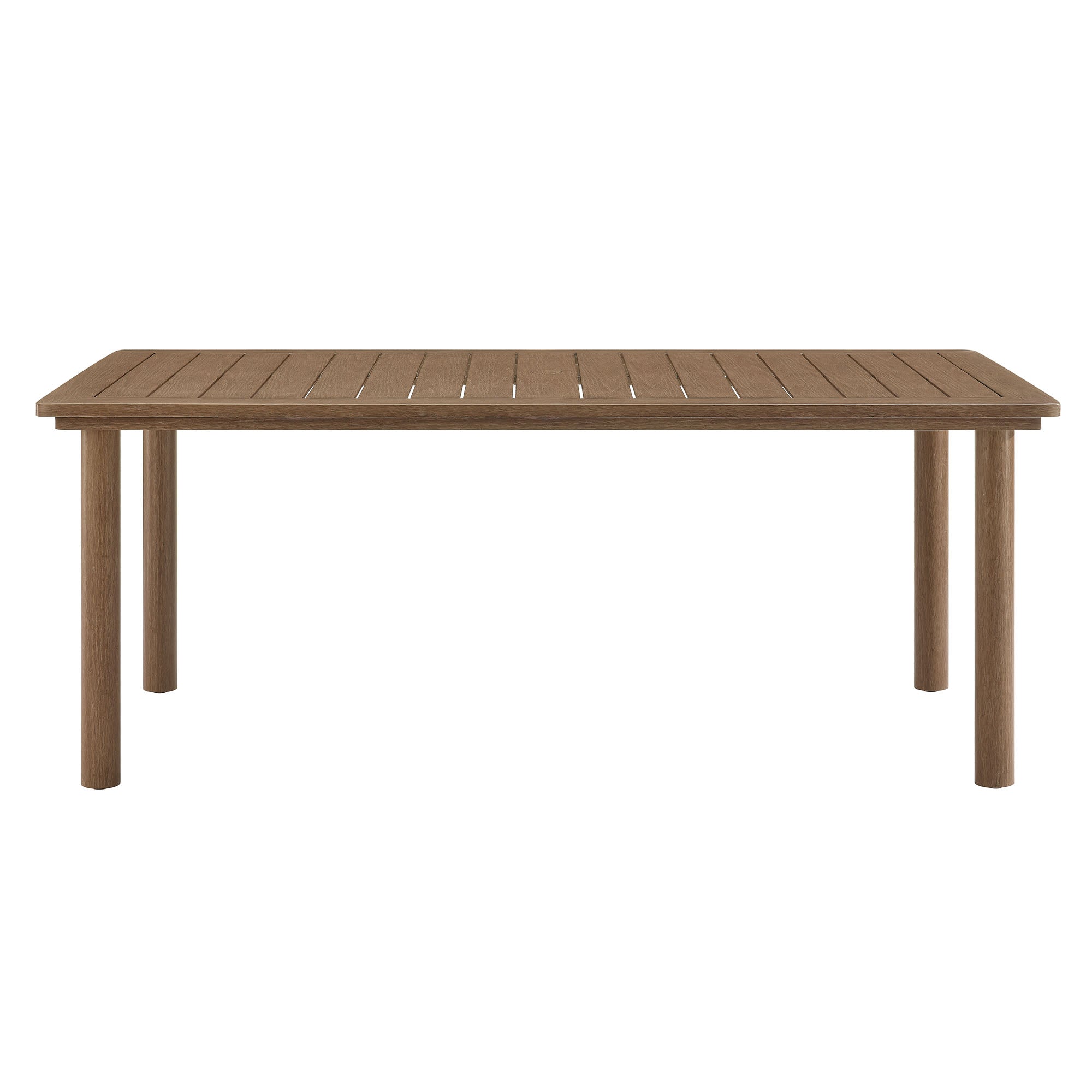 Table à manger extérieure en aluminium Parkland de 76 po 