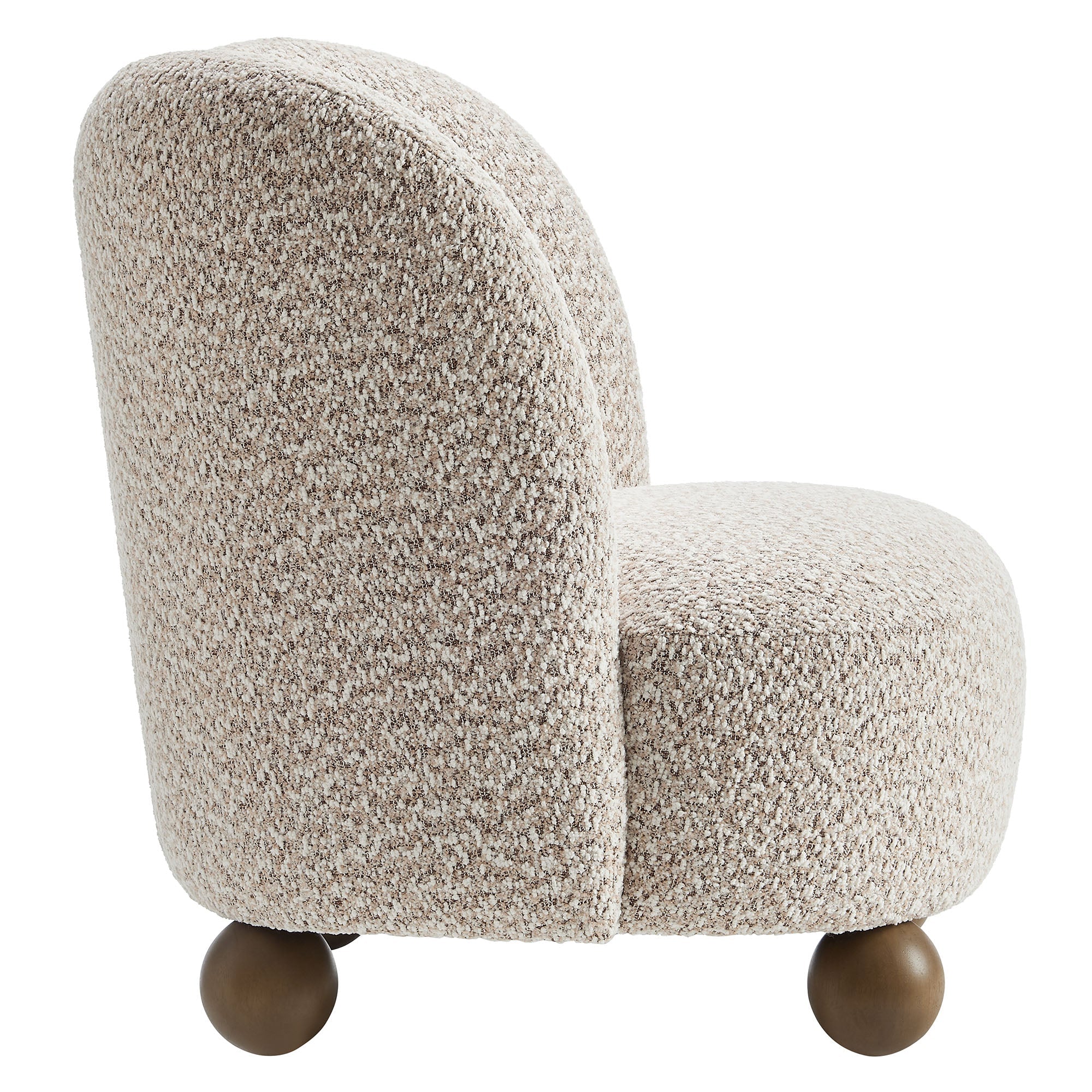 Monroe Boucle Fabric Accent Chair