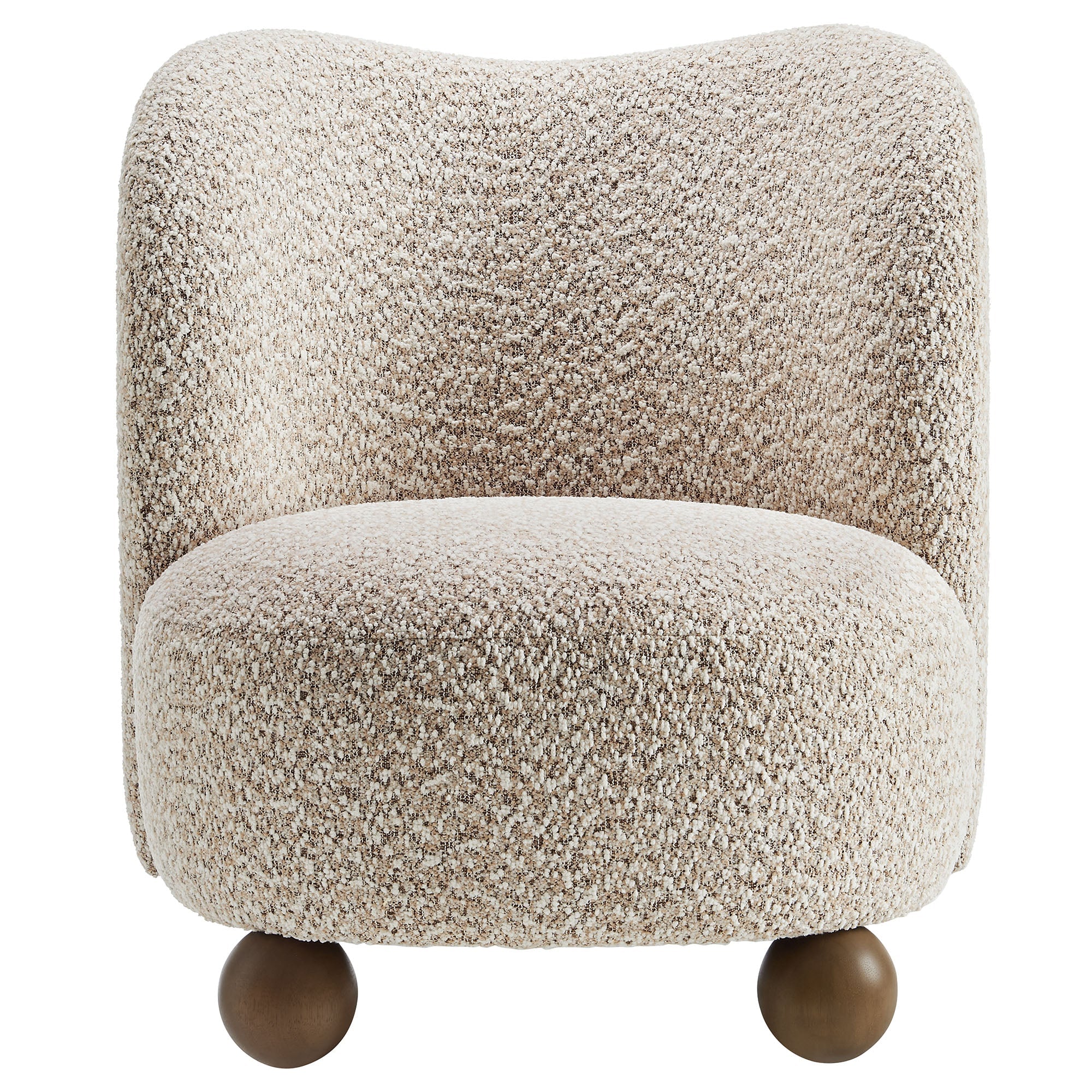 Monroe Boucle Fabric Accent Chair