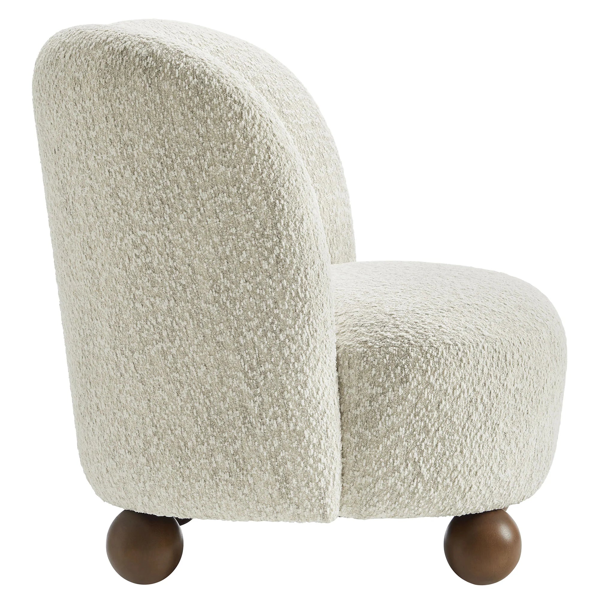 Monroe Boucle Fabric Accent Chair