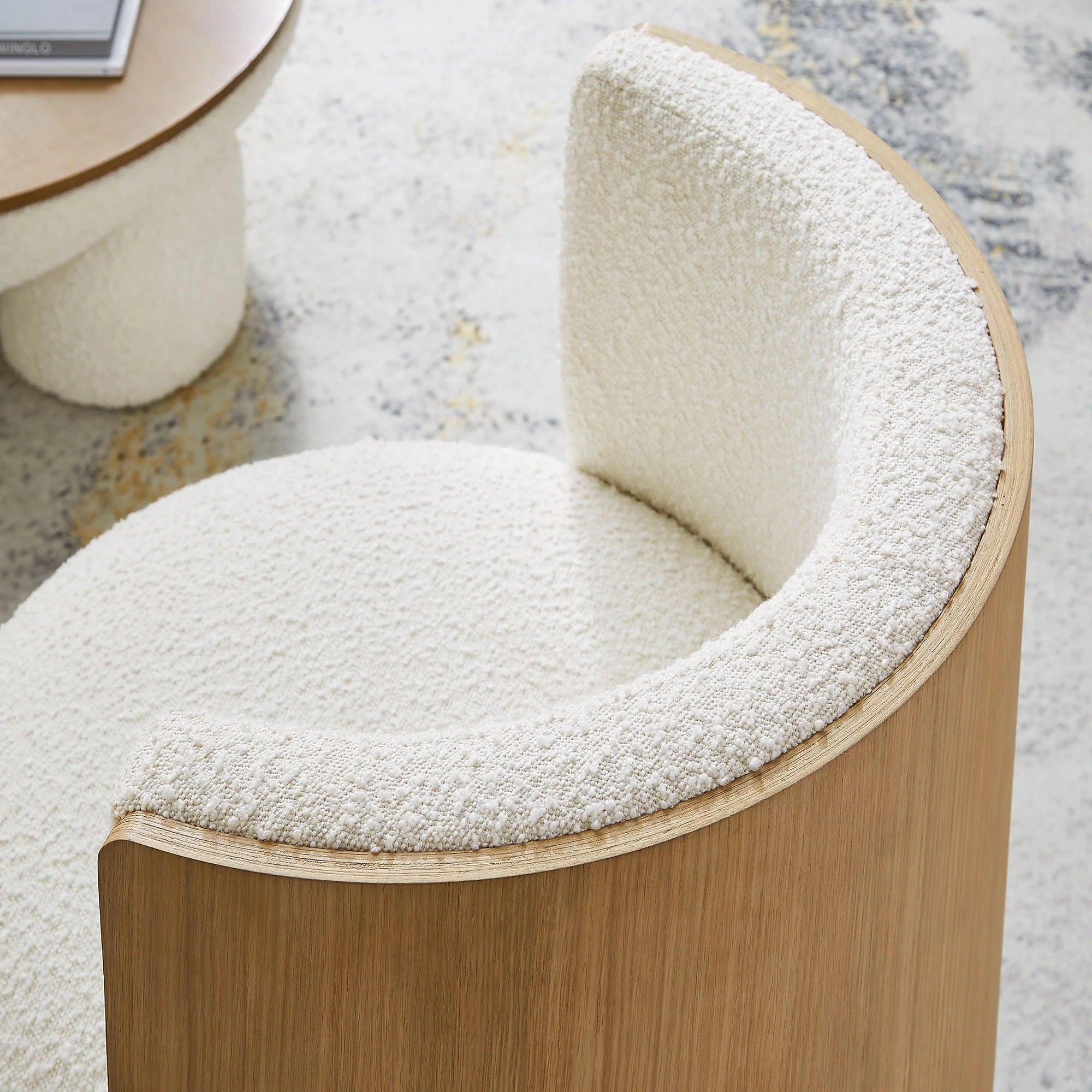 Solis Boucle Accent Chair