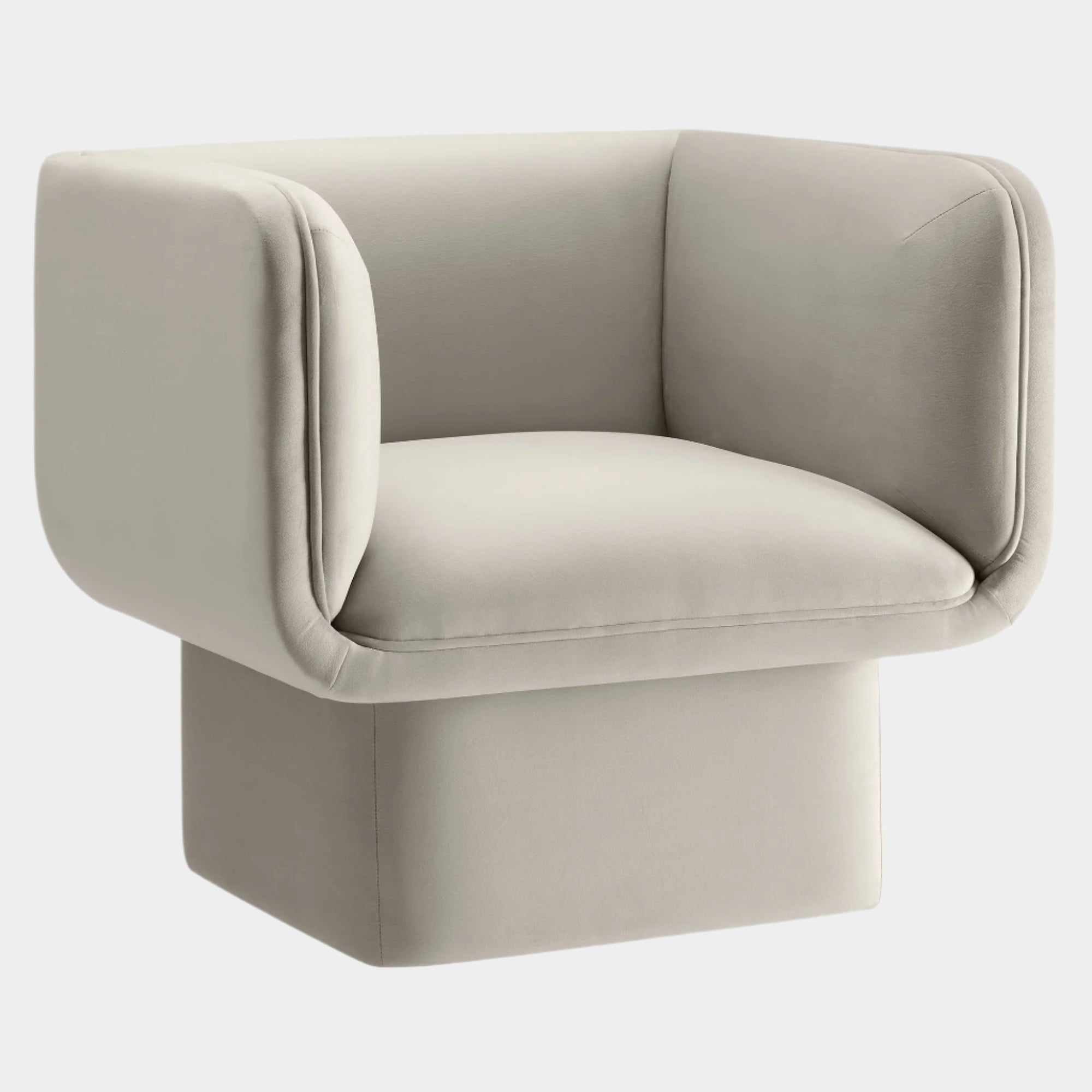 Tate Performance Velvet Accent Chair