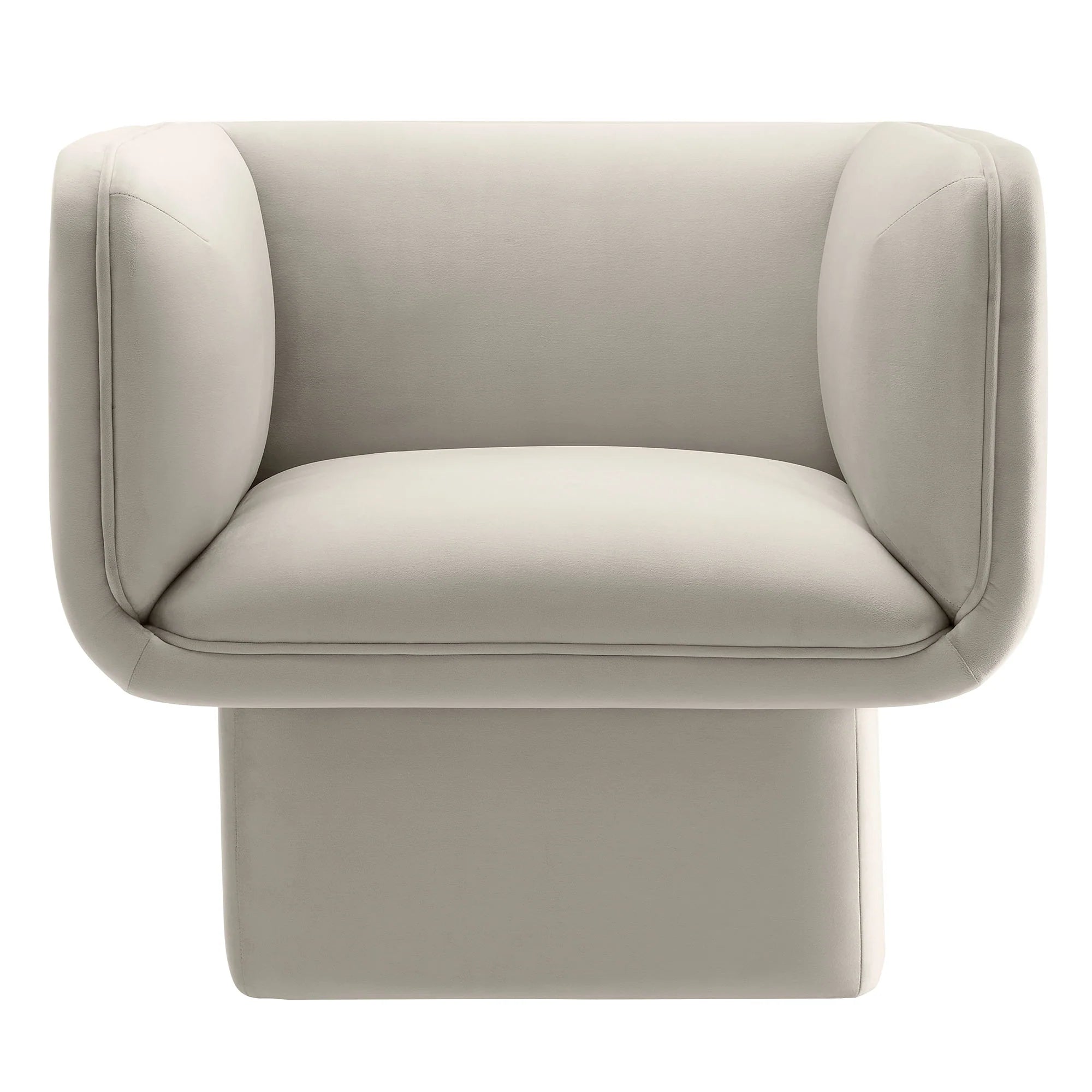 Tate Performance Velvet Accent Chair