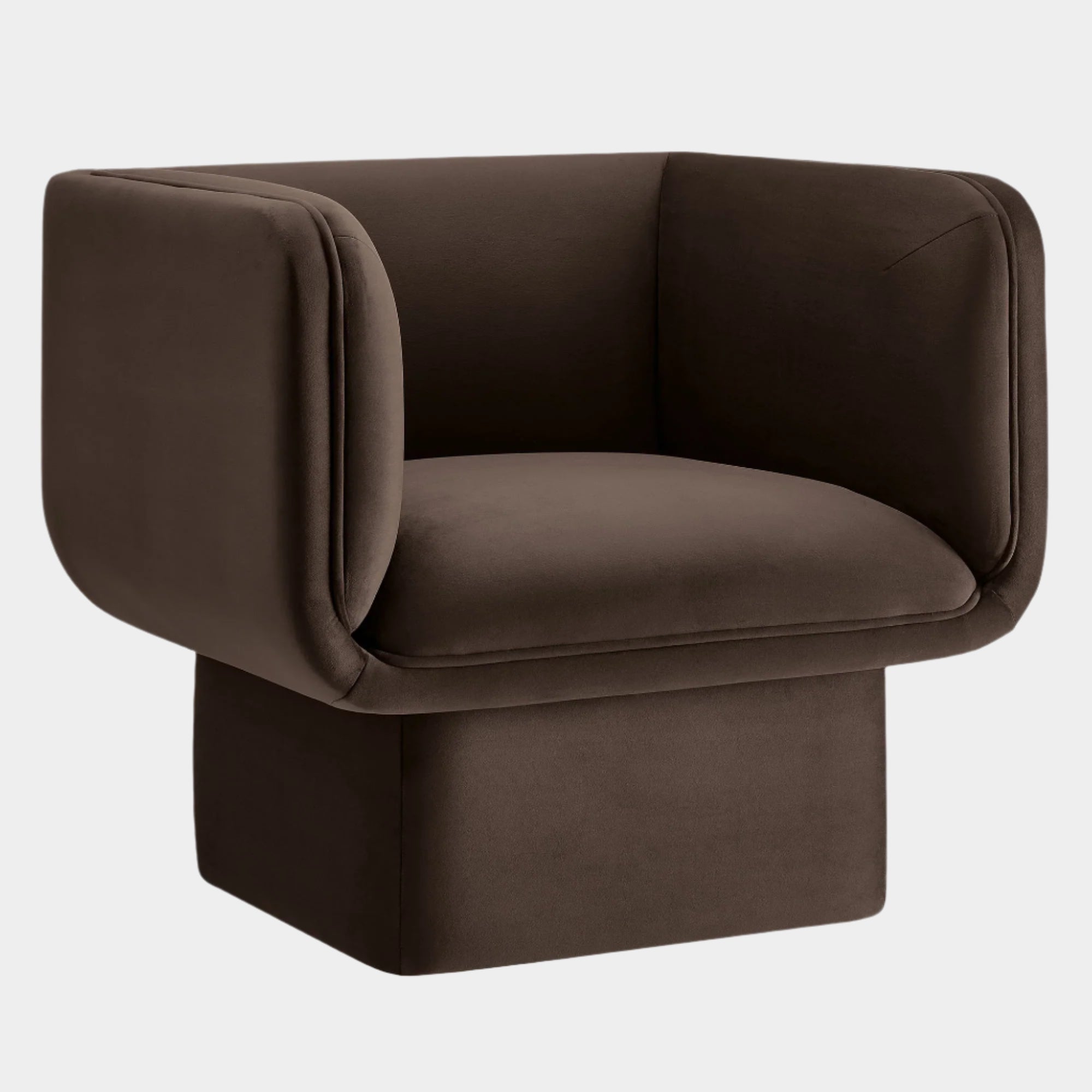 Tate Performance Velvet Accent Chair