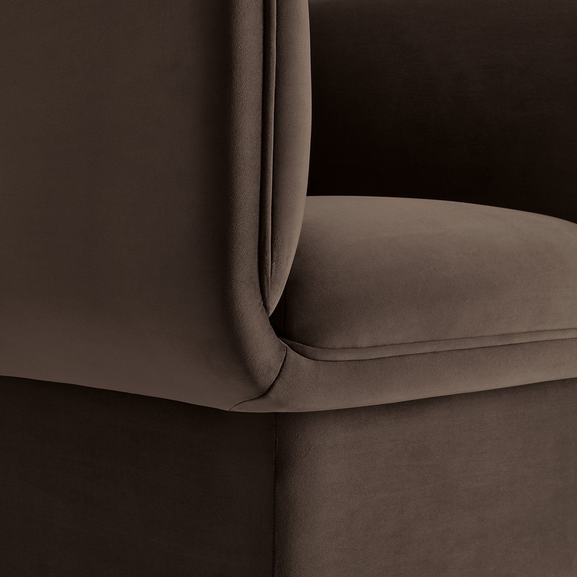 Tate Performance Velvet Accent Chair