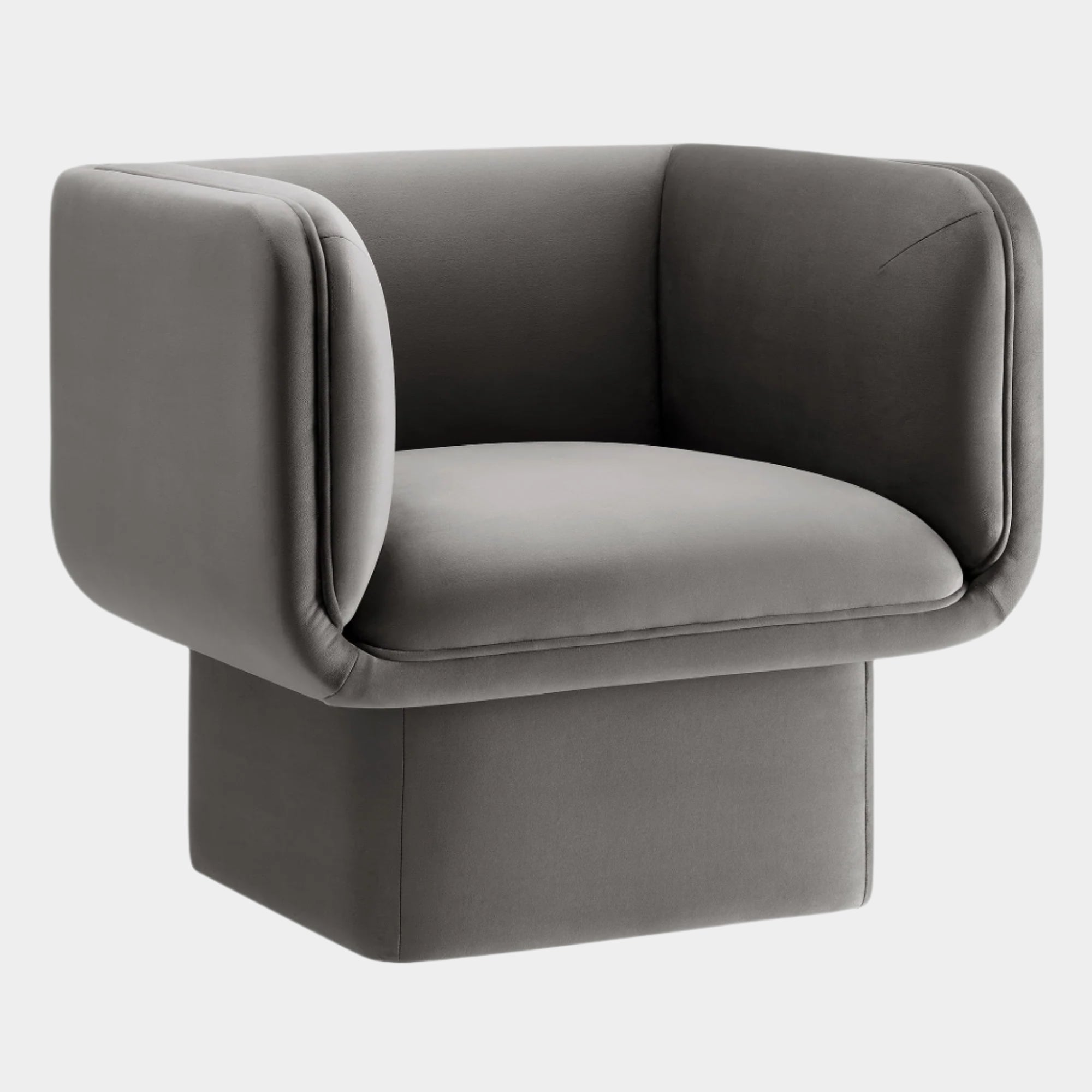 Tate Performance Velvet Accent Chair