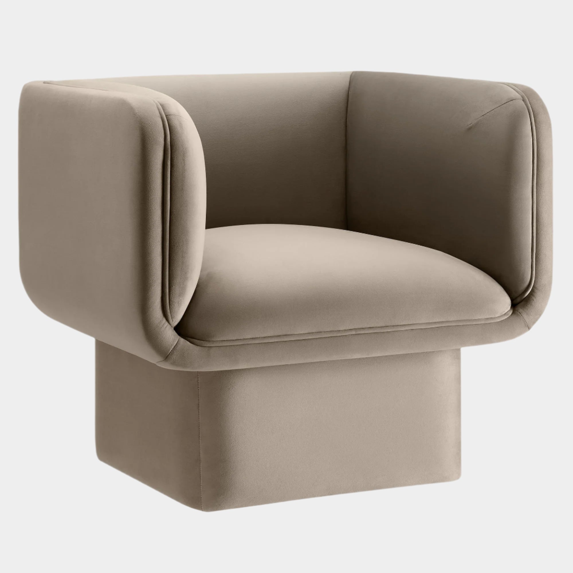 Tate Performance Velvet Accent Chair