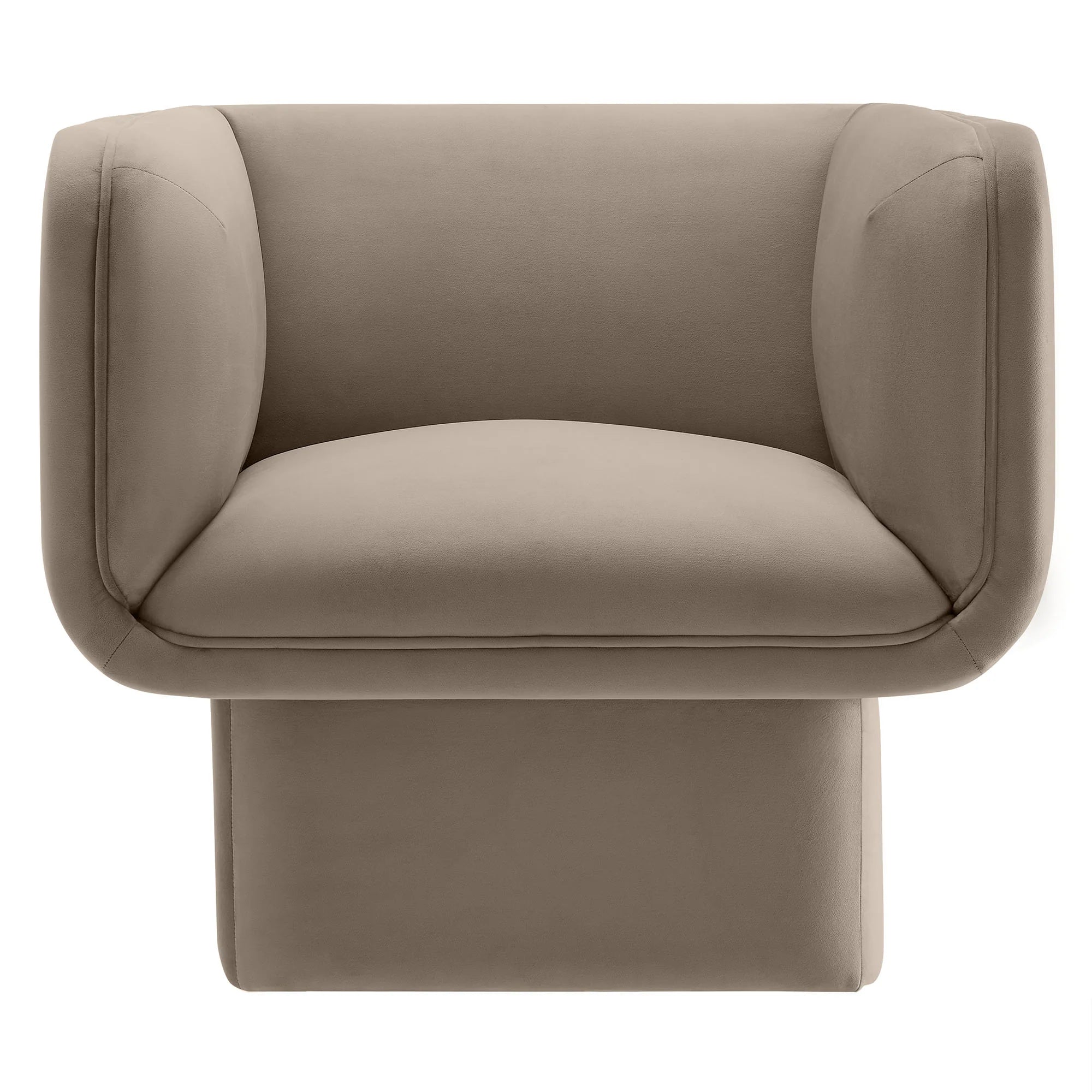 Tate Performance Velvet Accent Chair