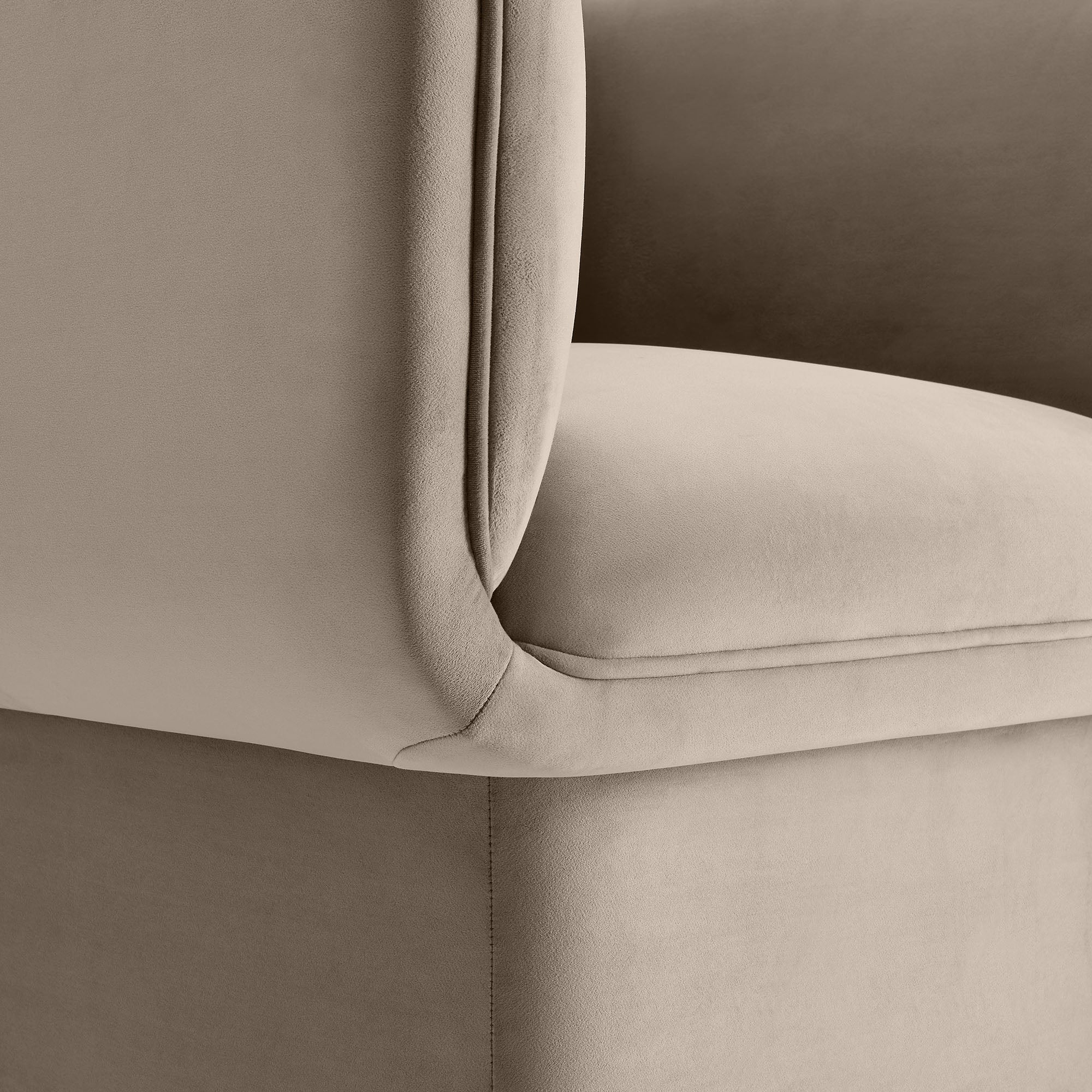 Tate Performance Velvet Accent Chair