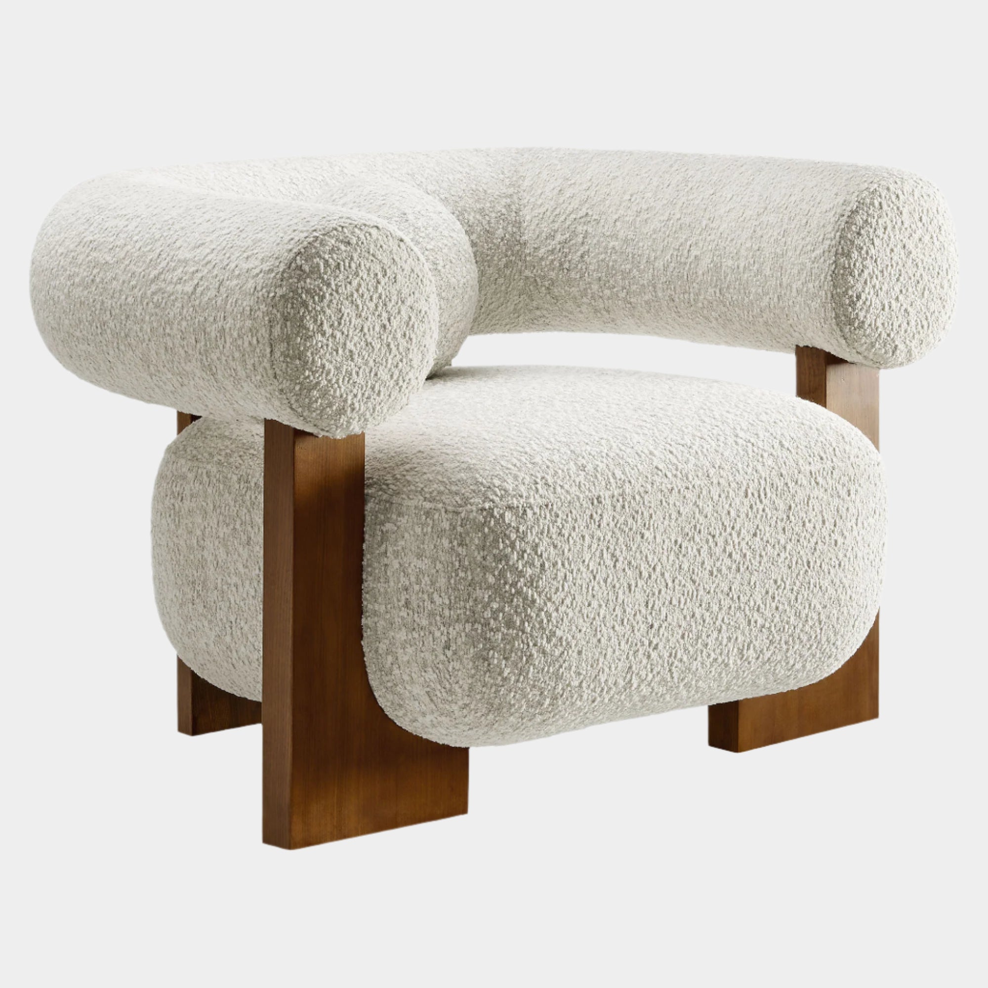 Fauteuil d'appoint Jace Boucle