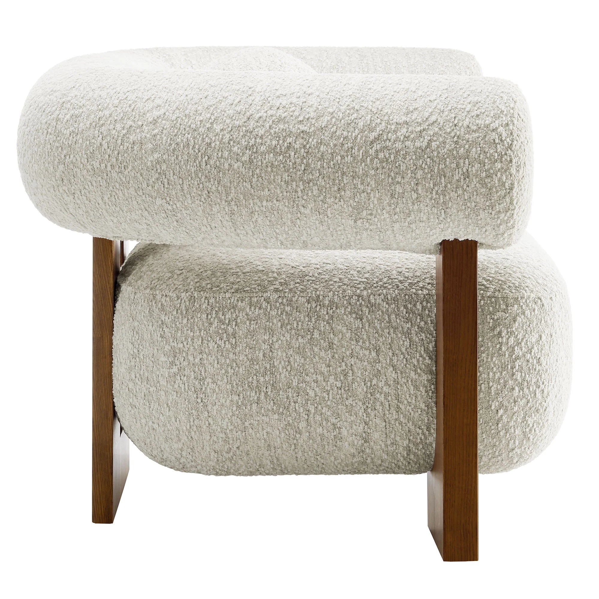 Fauteuil d'appoint Jace Boucle