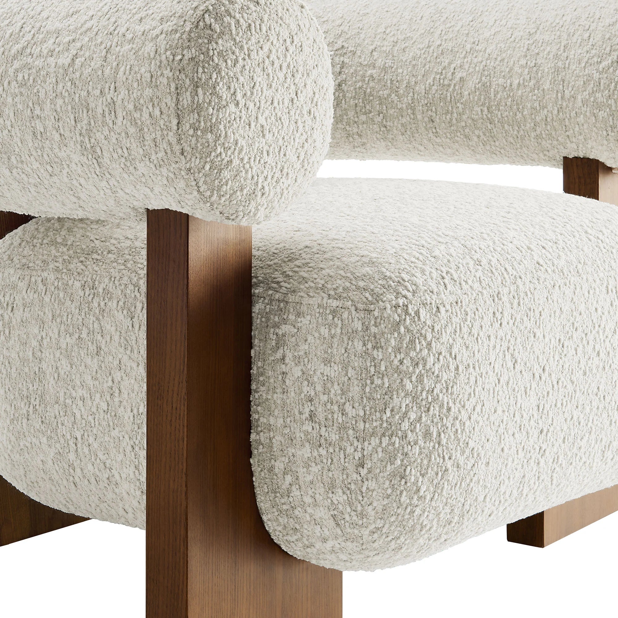 Fauteuil d'appoint Jace Boucle