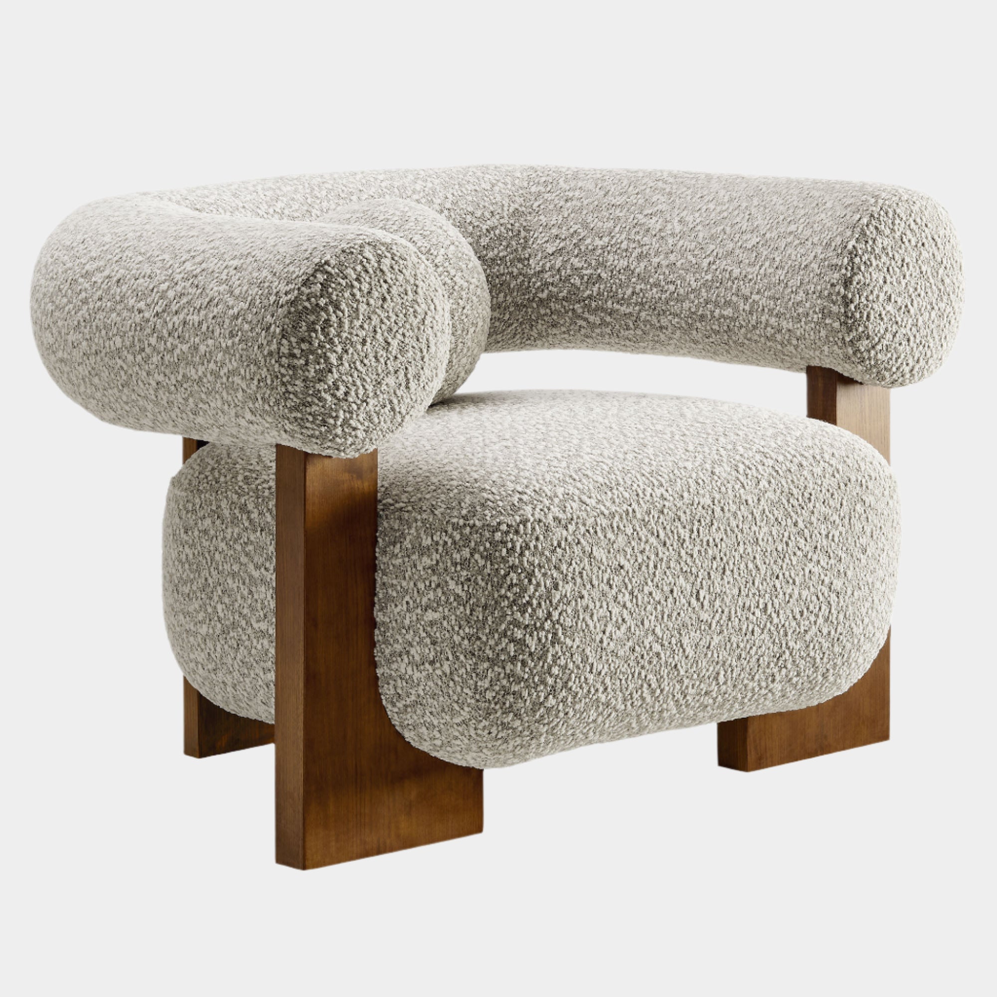 Fauteuil d'appoint Jace Boucle