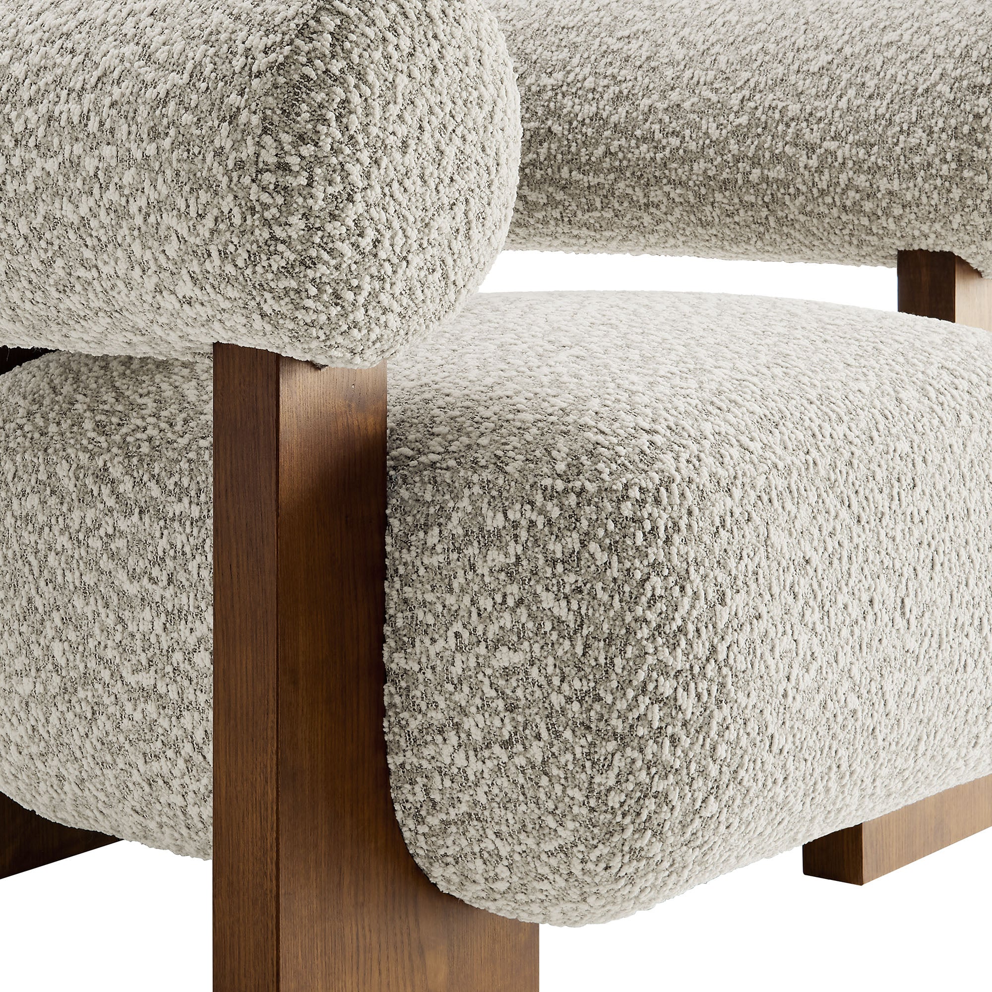 Fauteuil d'appoint Jace Boucle