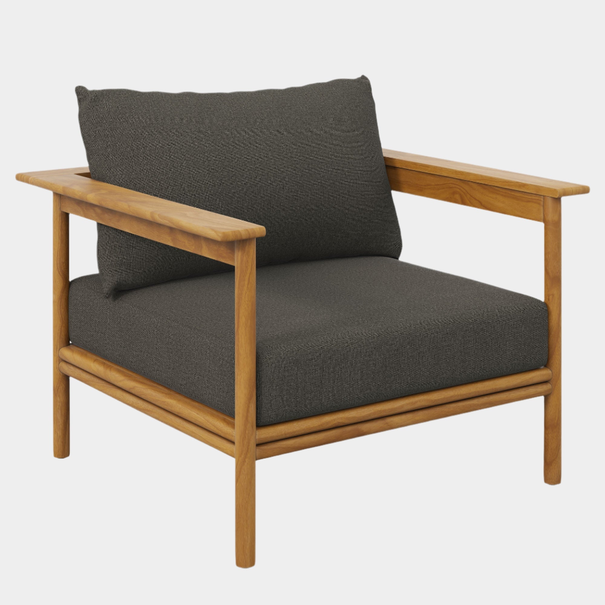 Wren Outdoor Patio Teak Wood Armchair