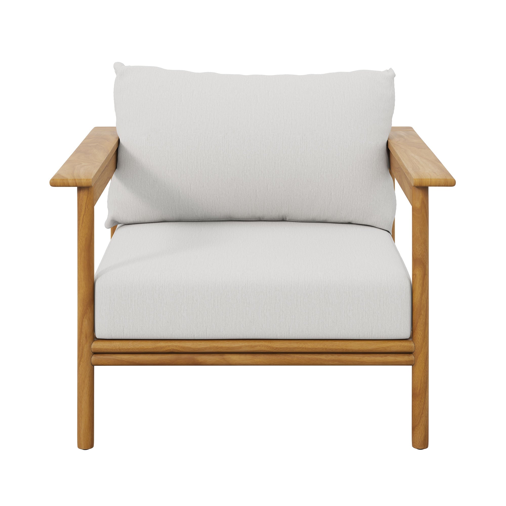 Wren Outdoor Patio Teak Wood Armchair