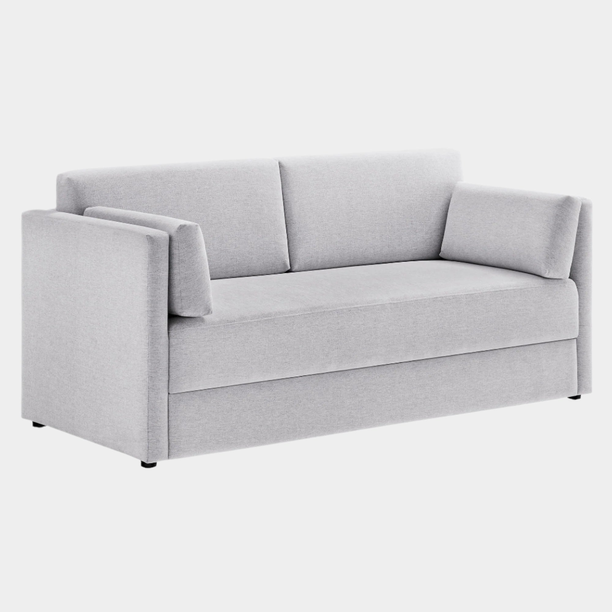 Linden Upholstered Heathered Chenille Sofa