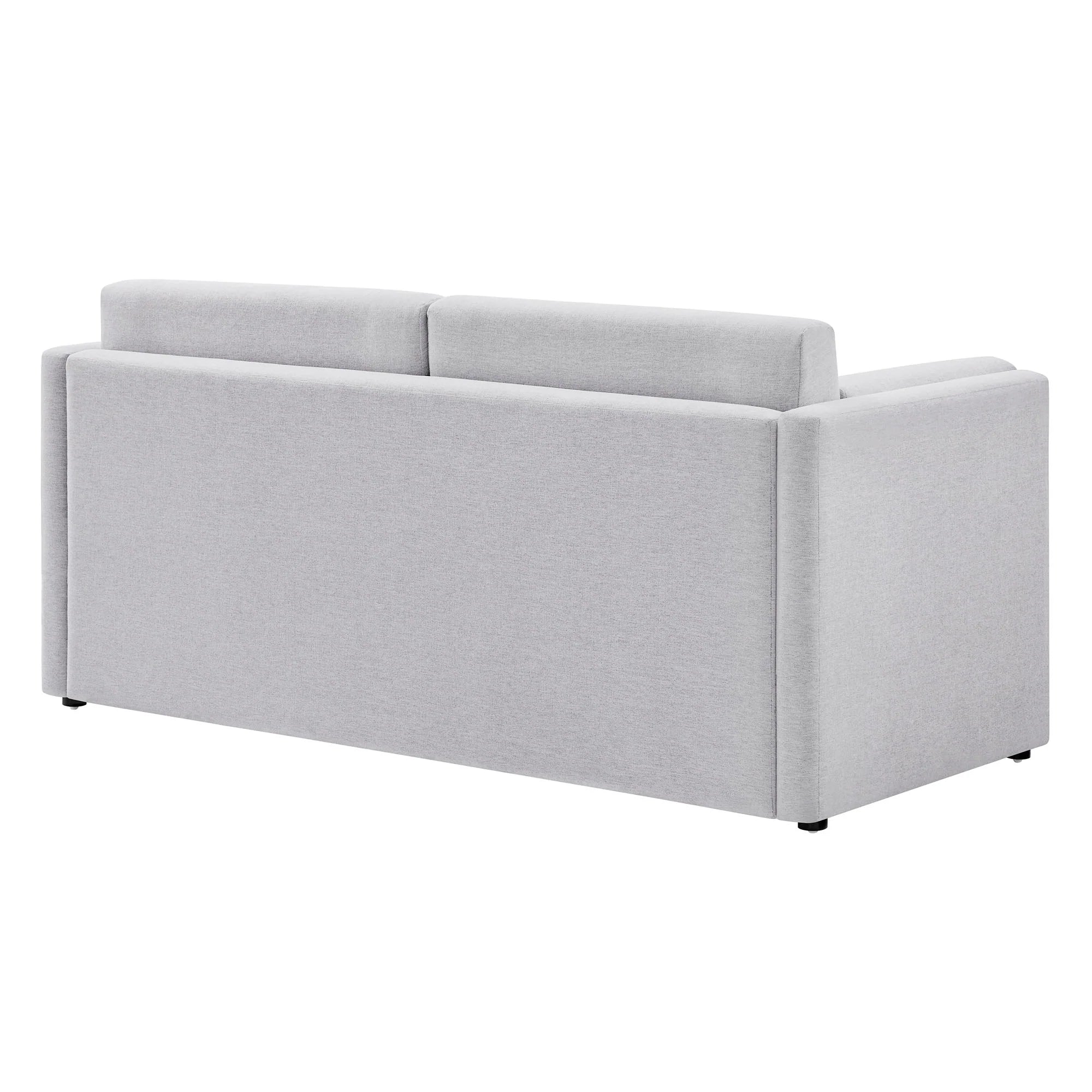 Linden Upholstered Heathered Chenille Sofa