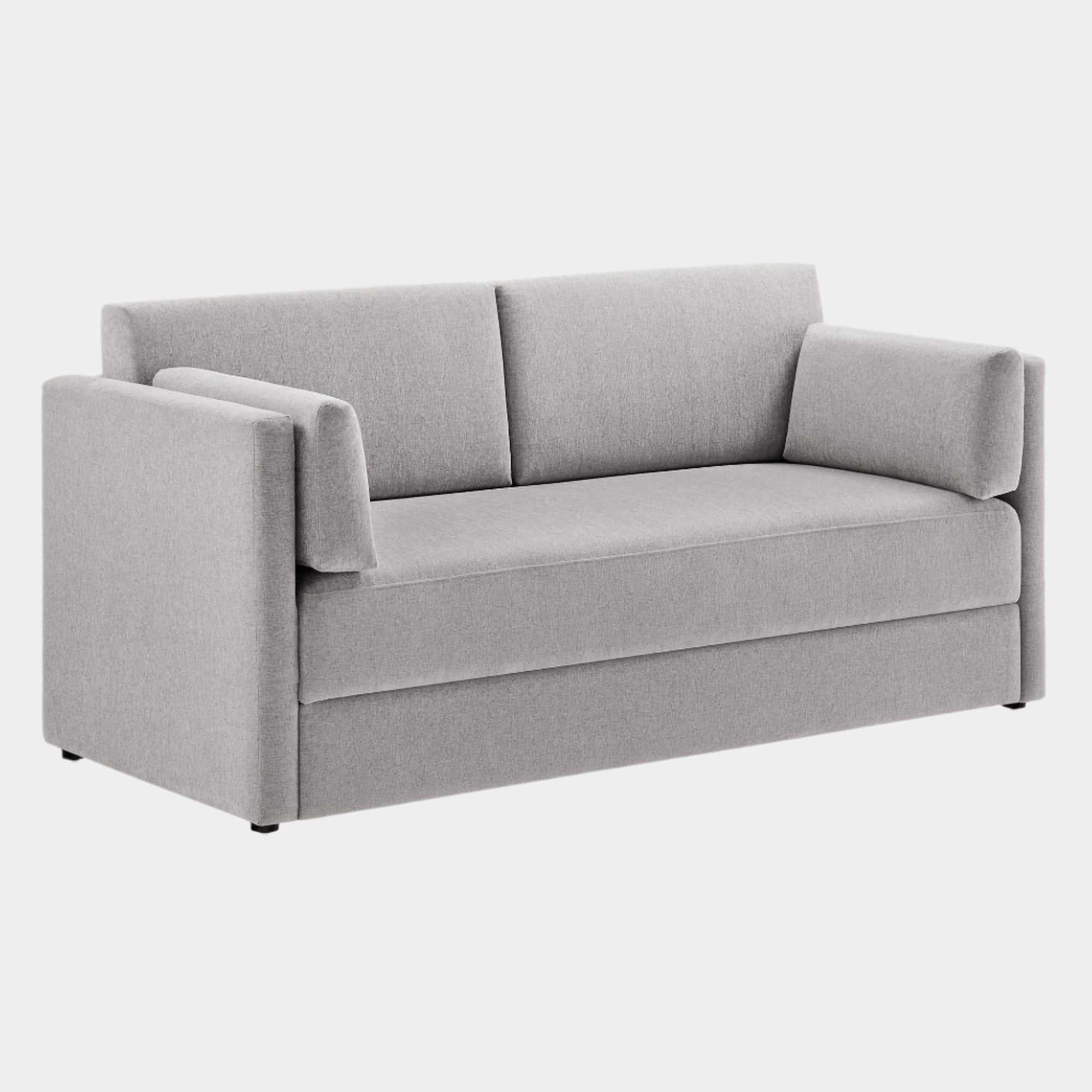 Linden Upholstered Heathered Chenille Sofa