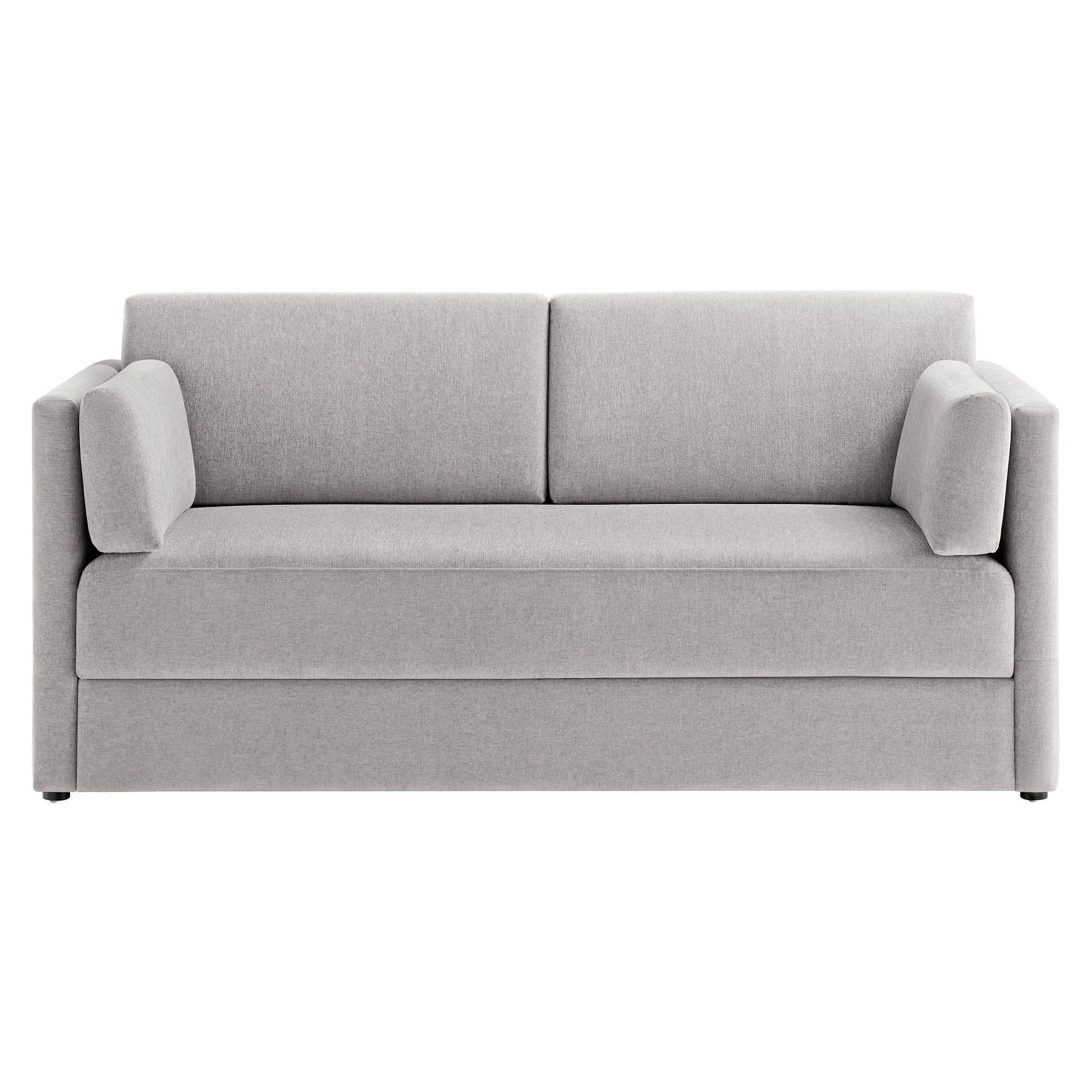 Linden Upholstered Heathered Chenille Sofa