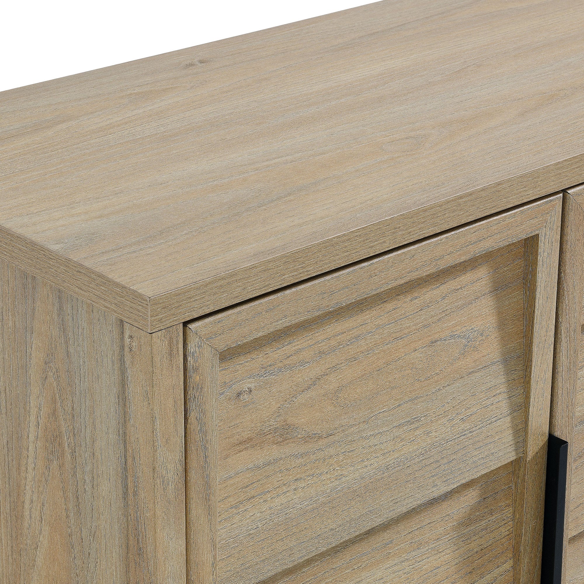 Sinya 4-Door Sideboard in Light Oak