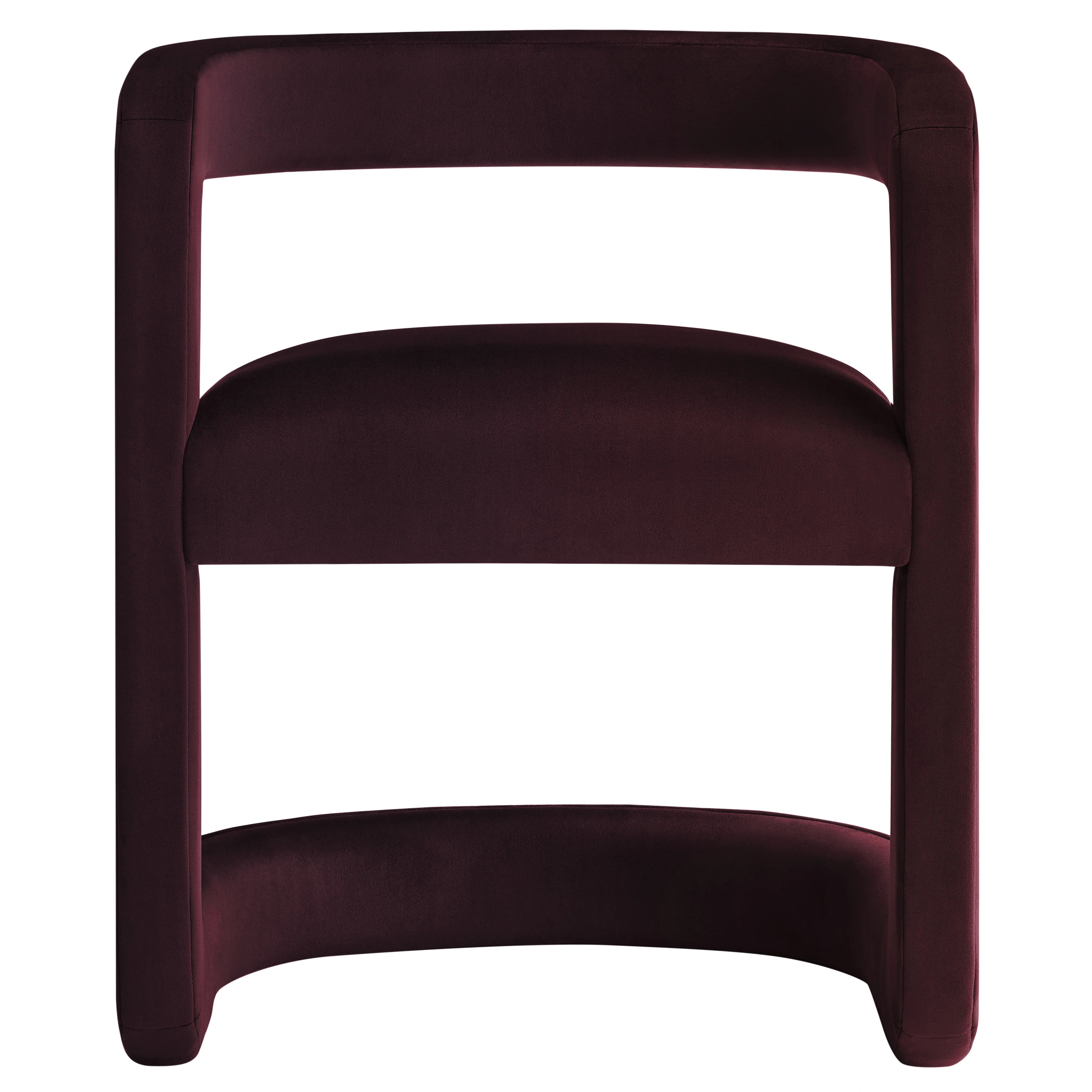 Winslow Barrel Performance Velvet Dining Chair