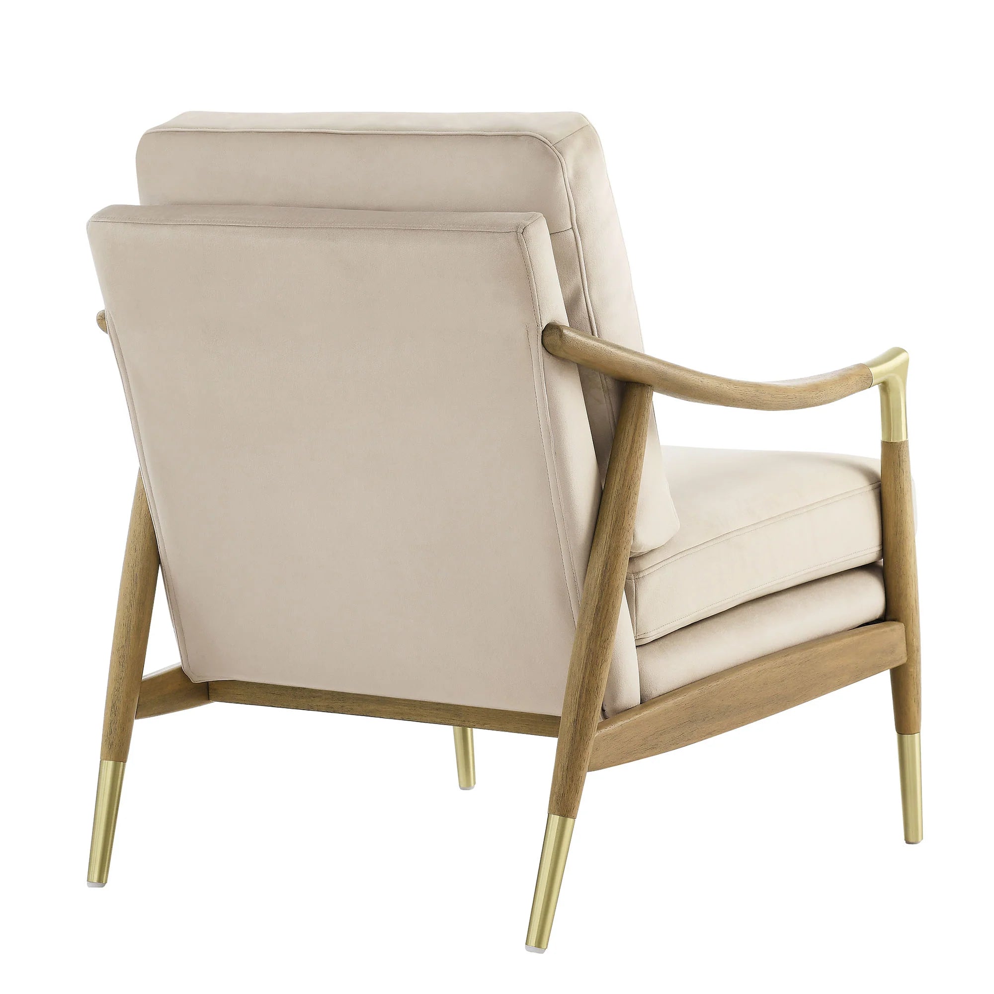 Langford Performance Velvet Accent Armchair