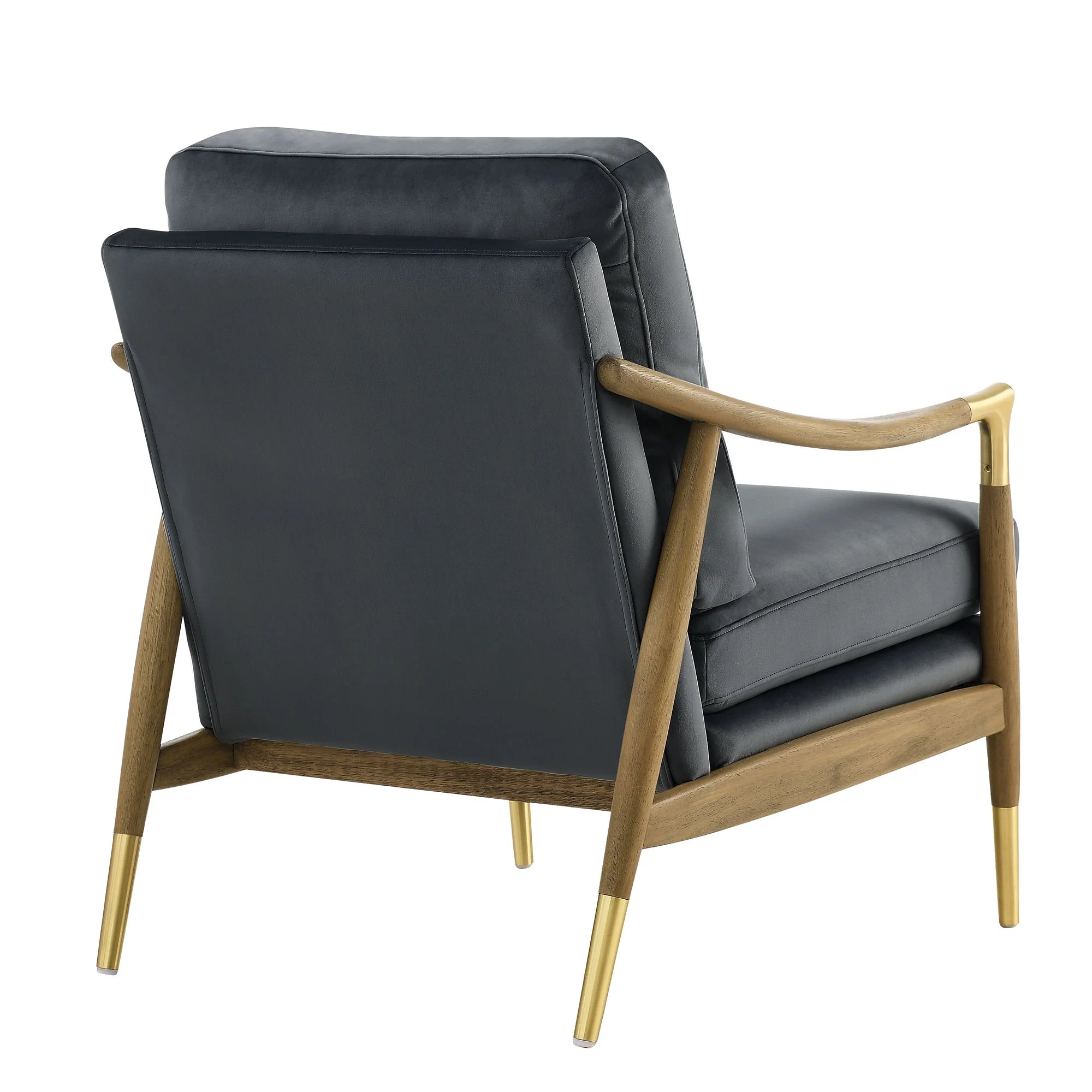 Langford Performance Velvet Accent Armchair