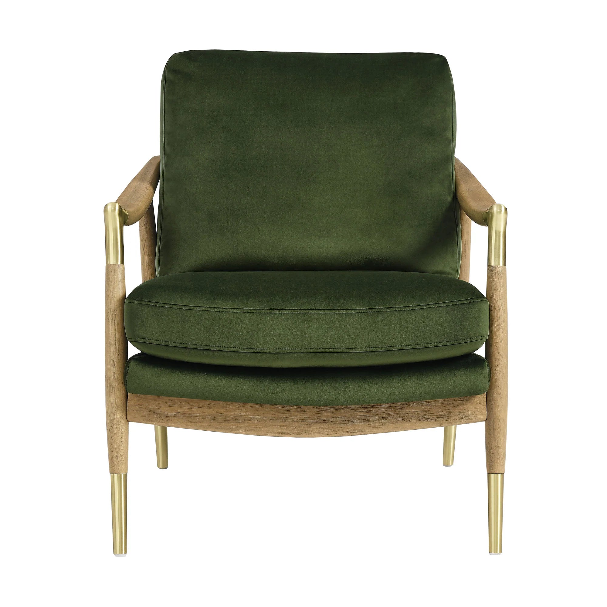 Langford Performance Velvet Accent Armchair