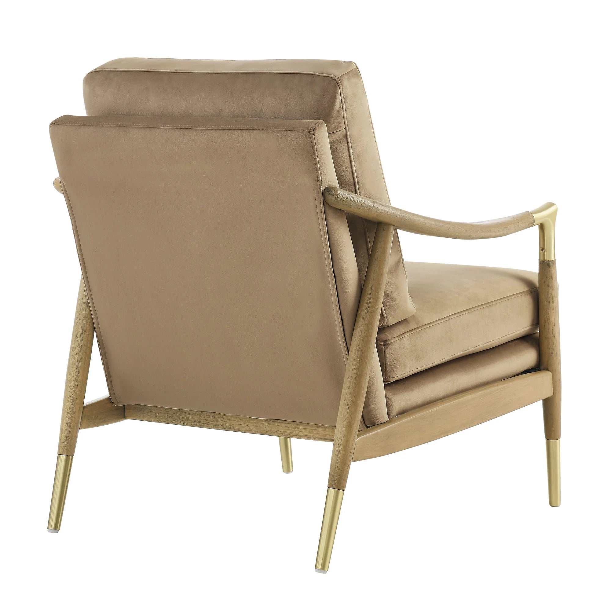 Langford Performance Velvet Accent Armchair