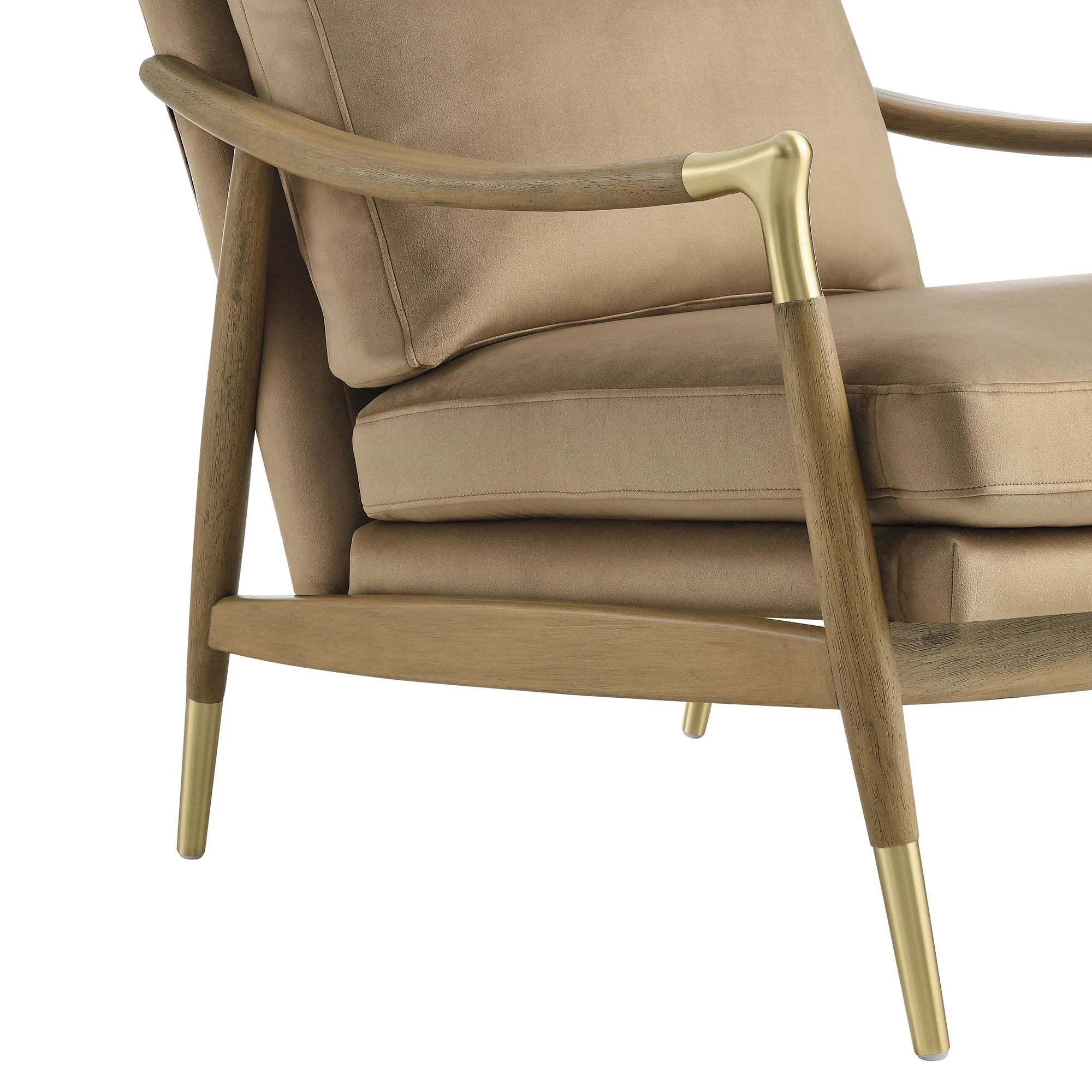 Langford Performance Velvet Accent Armchair