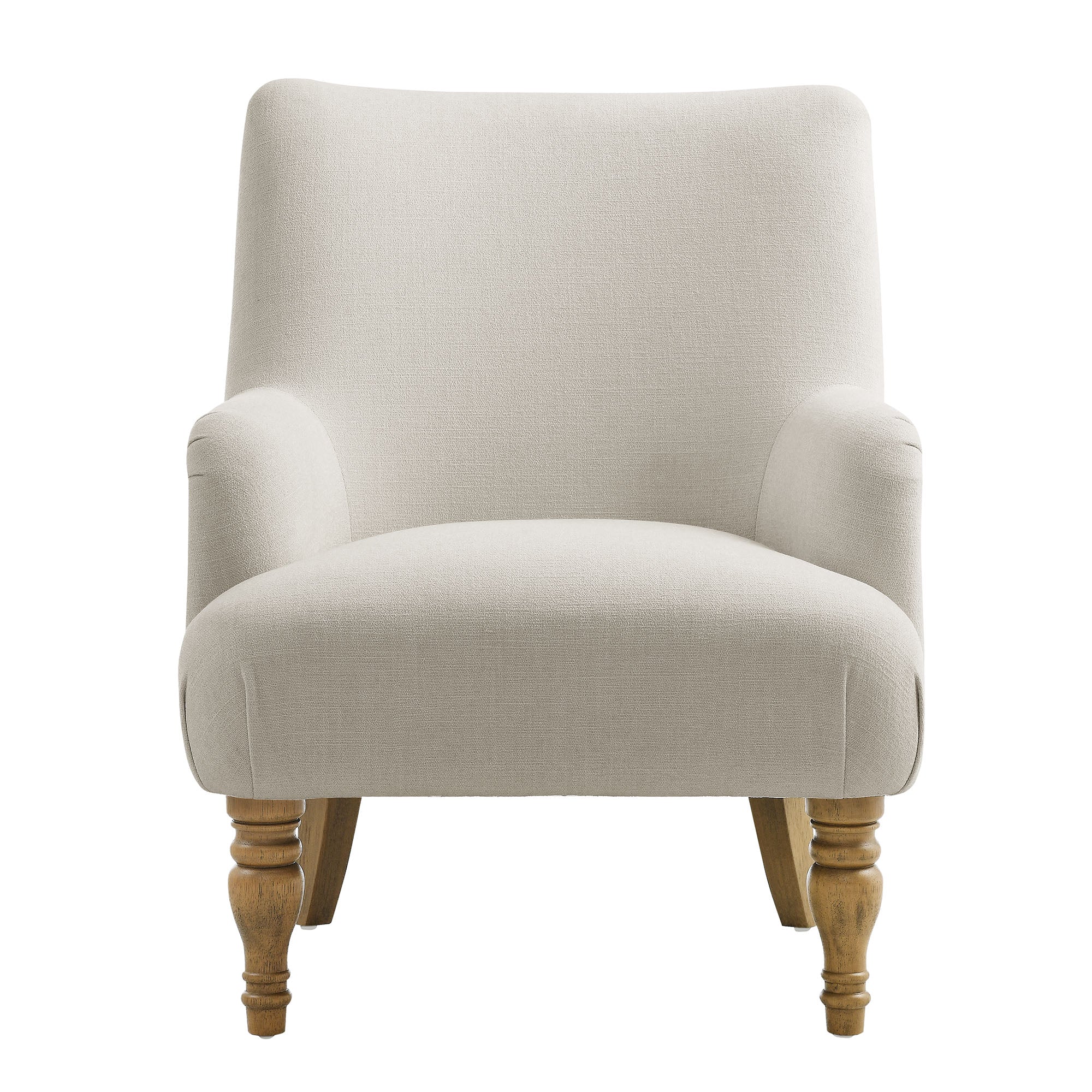 Fauteuil d'appoint rembourré en tissu Ellington