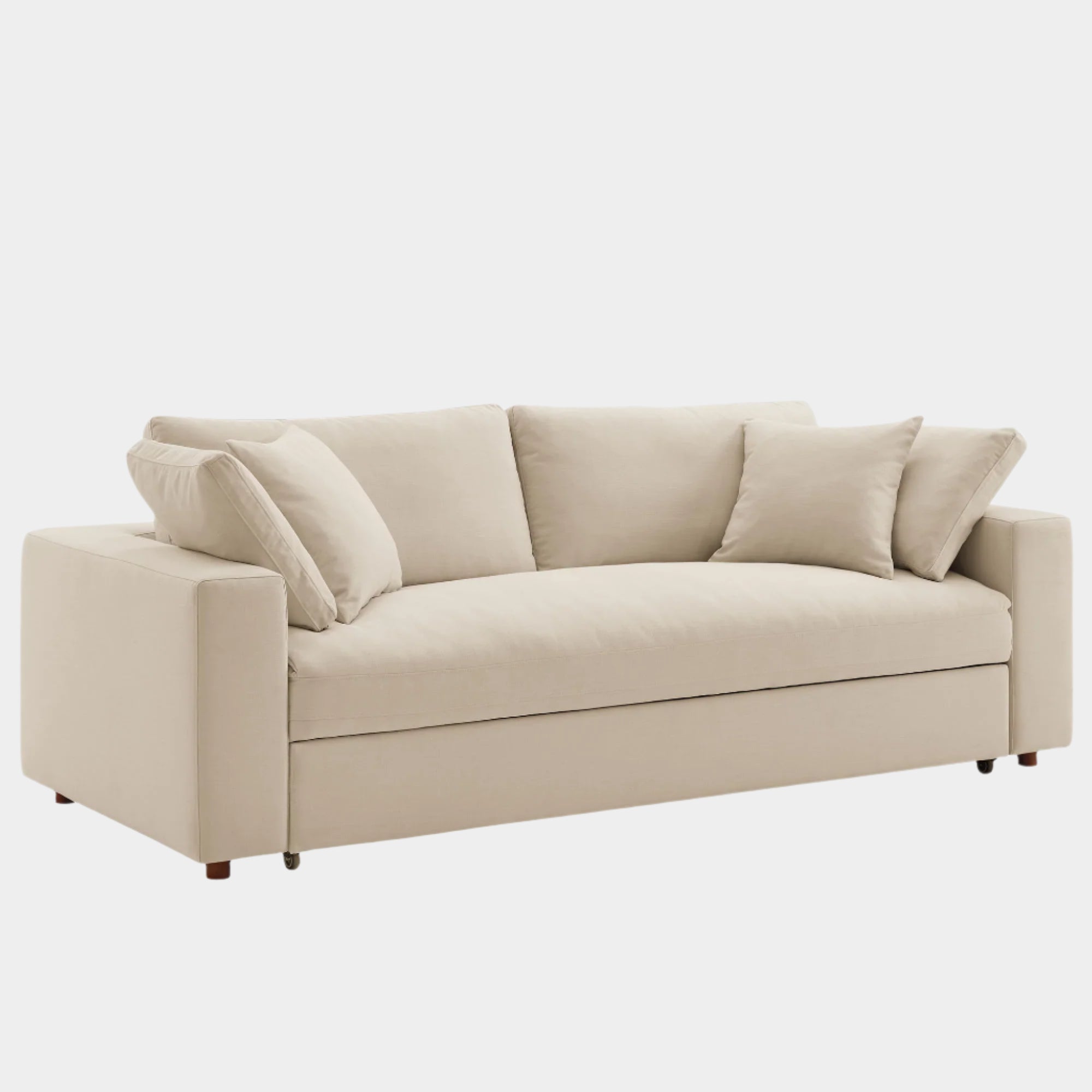 Commix Down Filled Overstuffed Sleeper Sofa