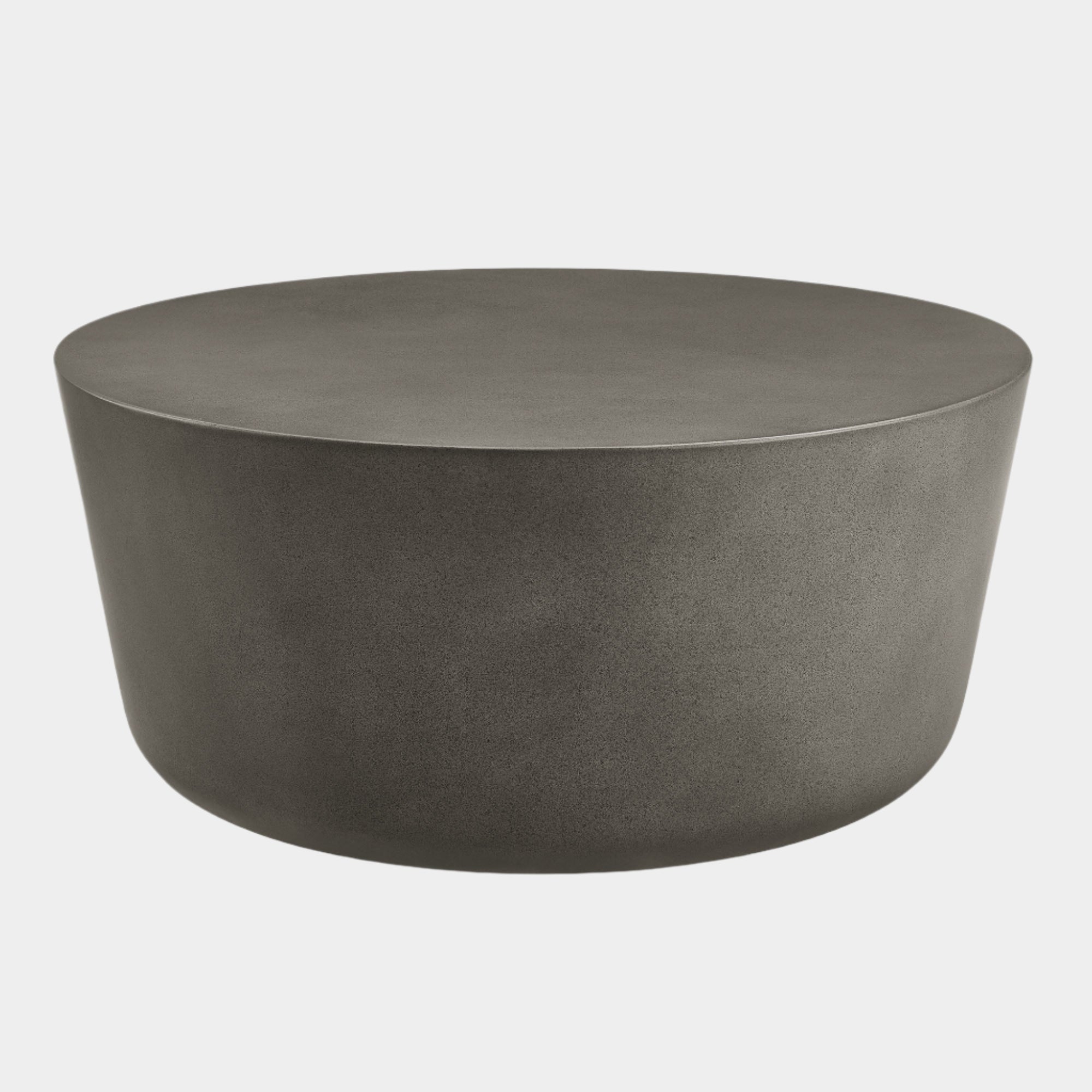 Brion Round Indoor - Outdoor Patio Concrete Coffee Table