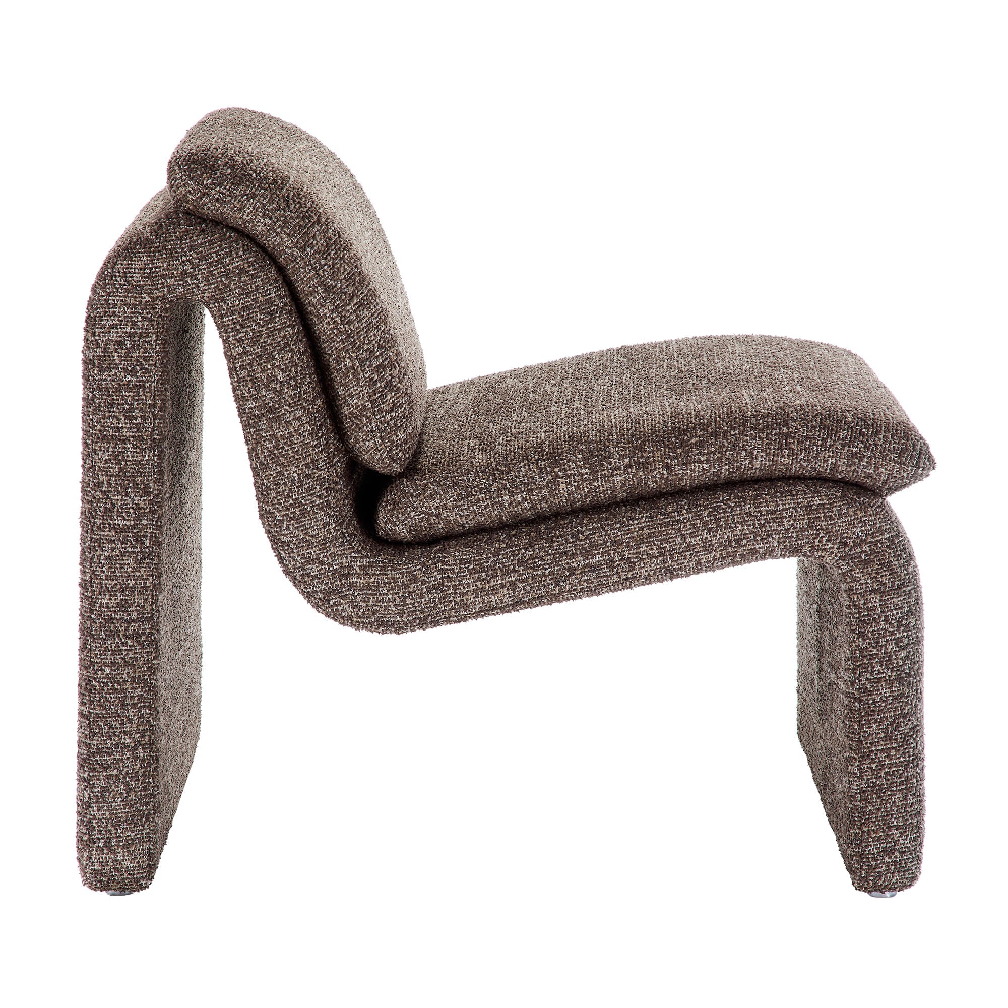 Dune Boucle Upholstered Armless Accent Chair