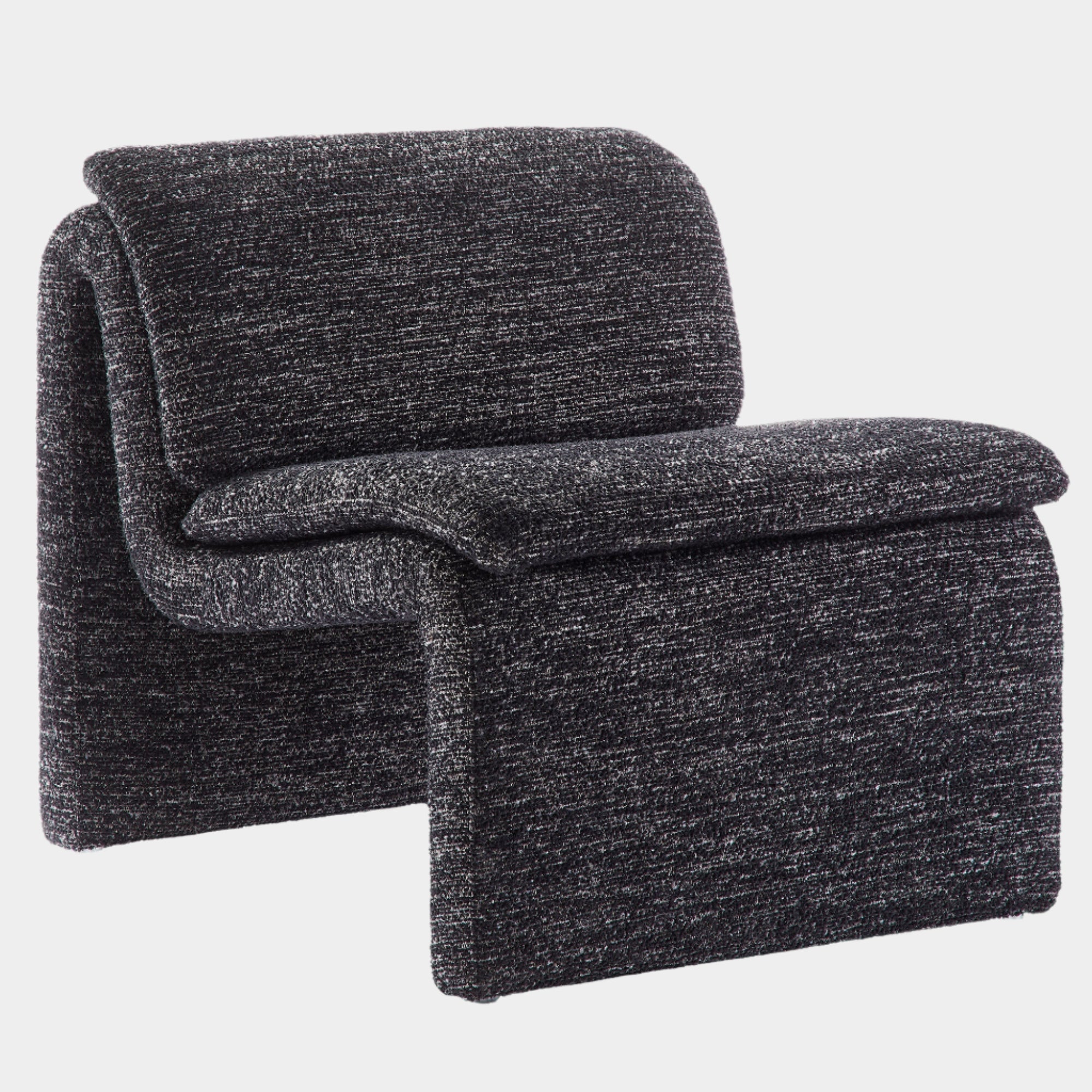 Dune Boucle Upholstered Armless Accent Chair