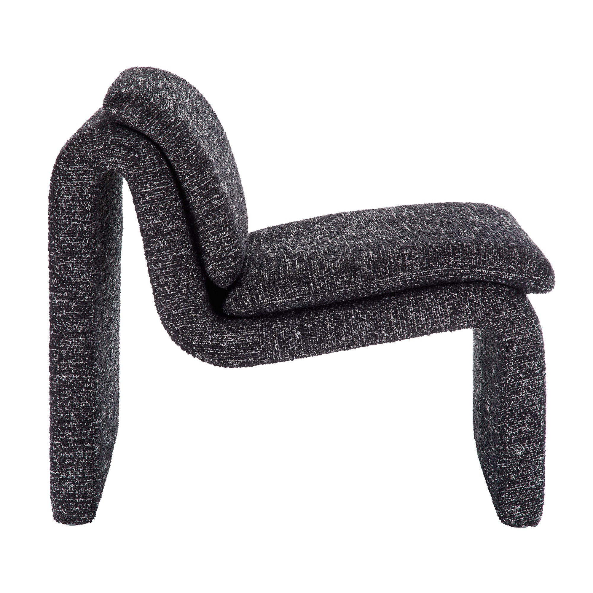 Dune Boucle Upholstered Armless Accent Chair