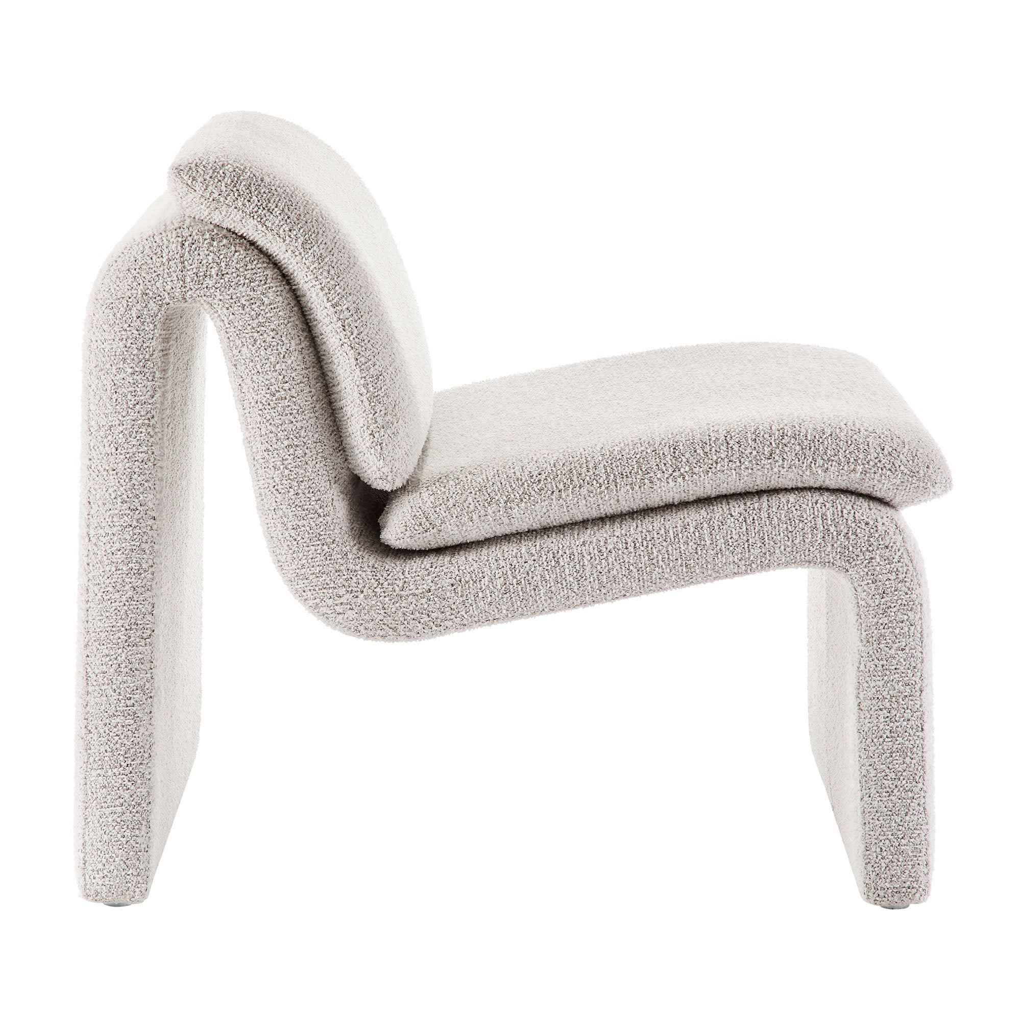 Dune Boucle Upholstered Armless Accent Chair