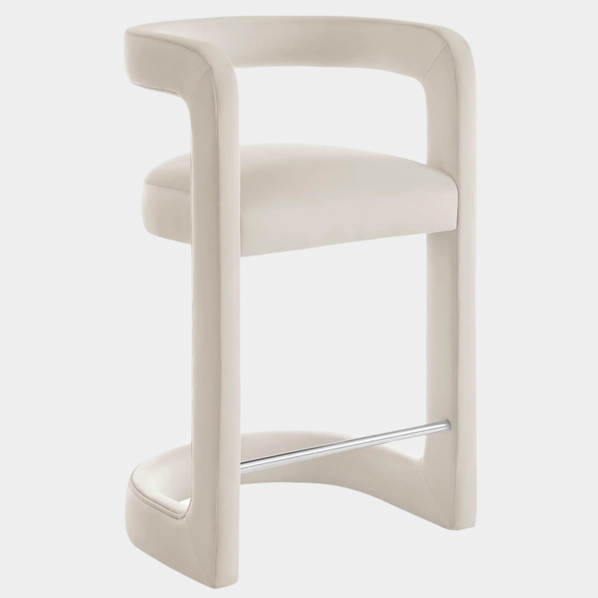 Winslow Performance Velvet Counter Stool