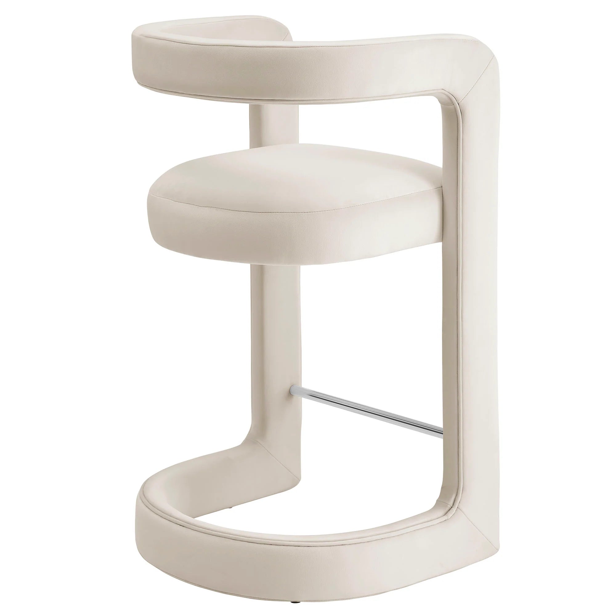 Winslow Performance Velvet Counter Stool