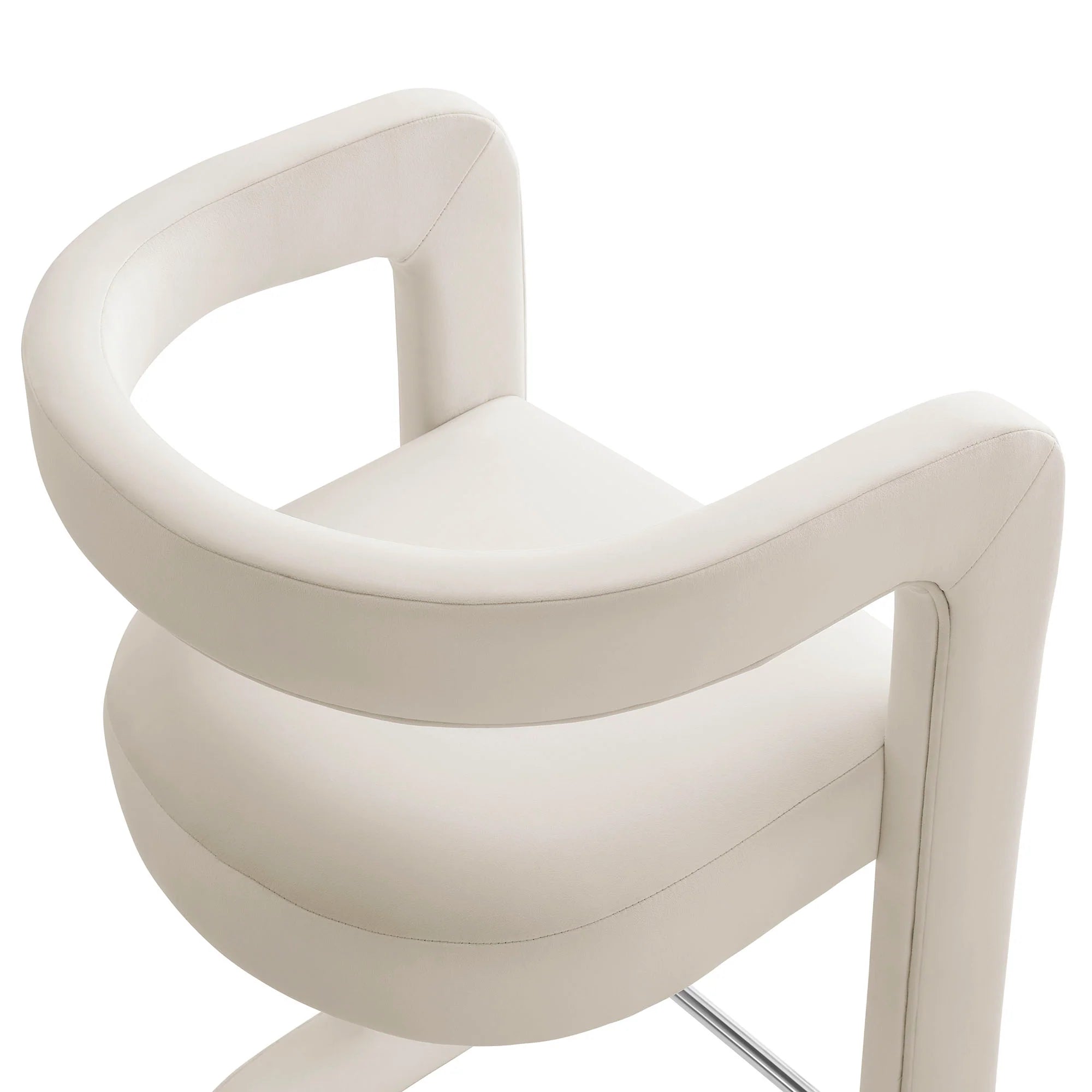 Winslow Performance Velvet Counter Stool