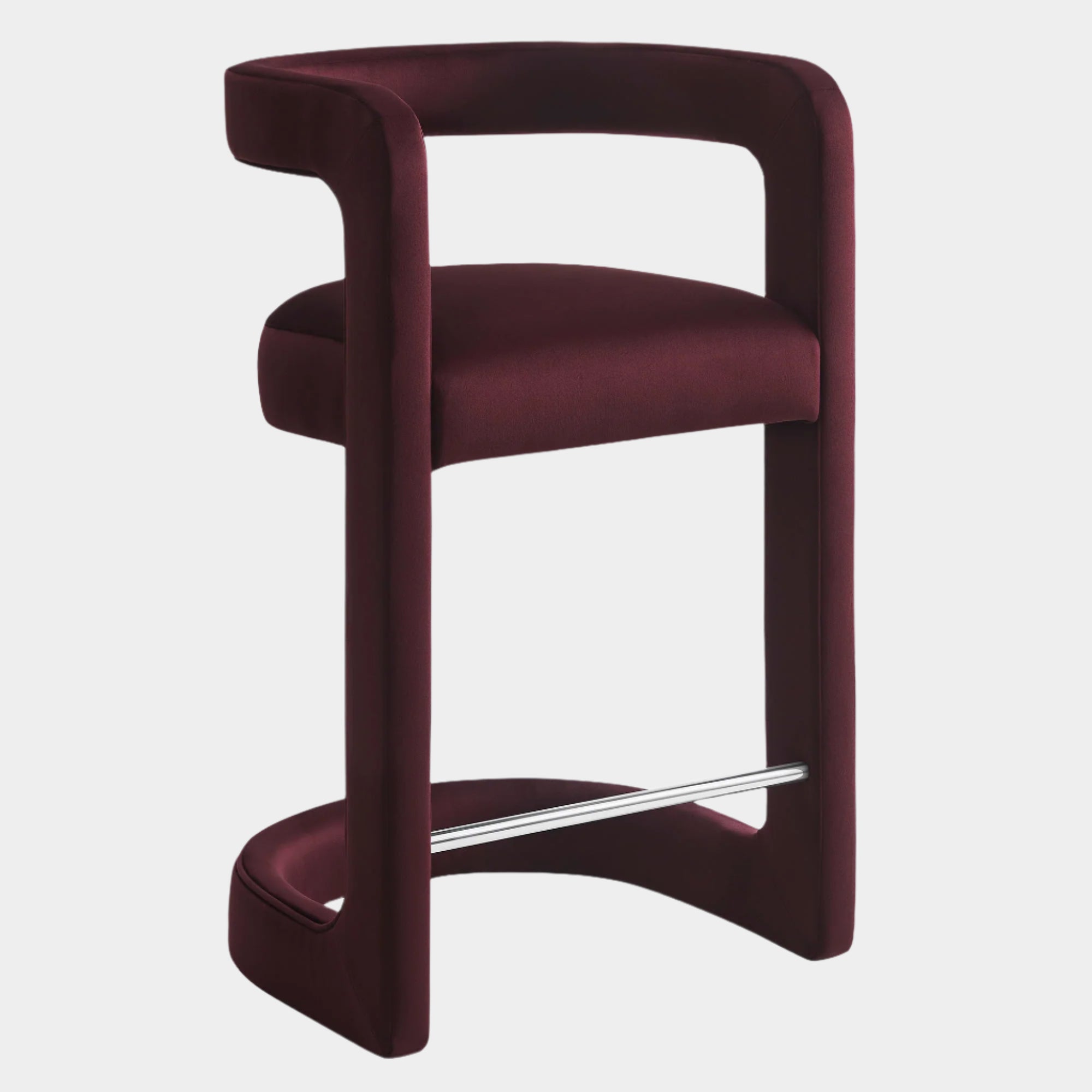 Winslow Performance Velvet Counter Stool