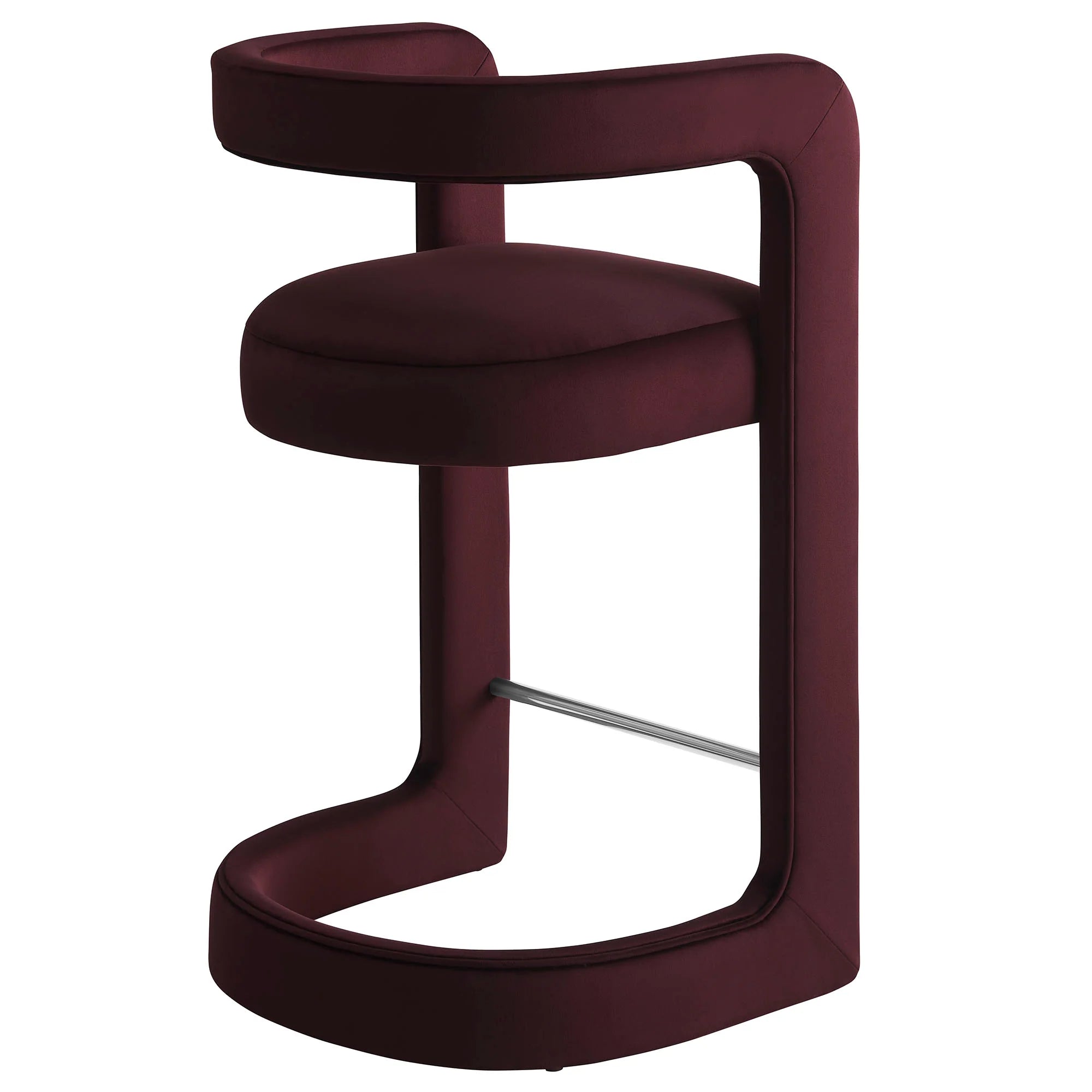 Winslow Performance Velvet Counter Stool