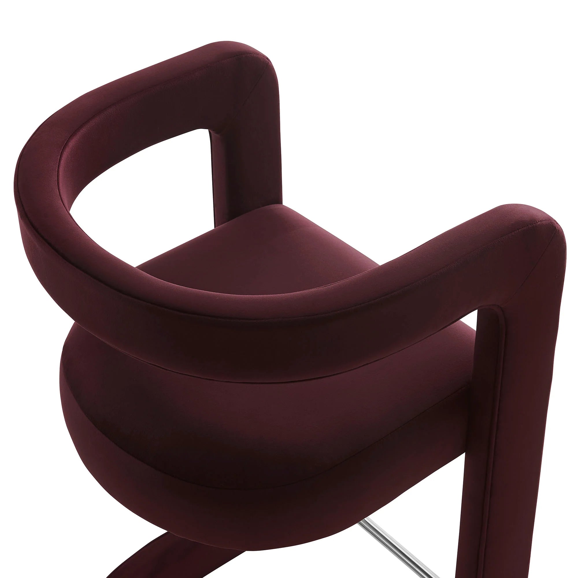 Winslow Performance Velvet Counter Stool