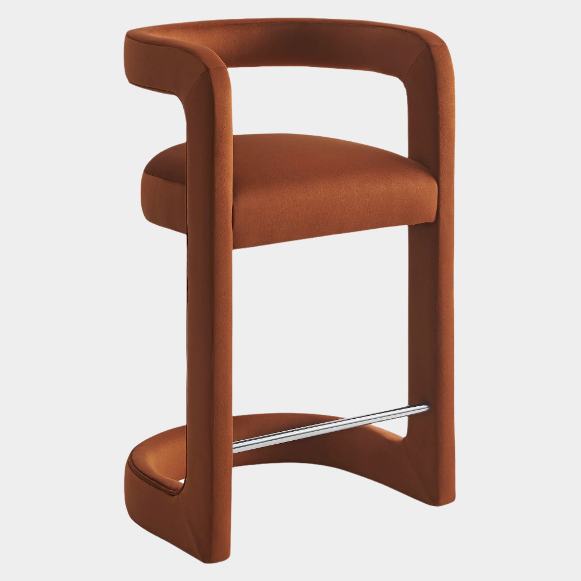 Winslow Performance Velvet Counter Stool