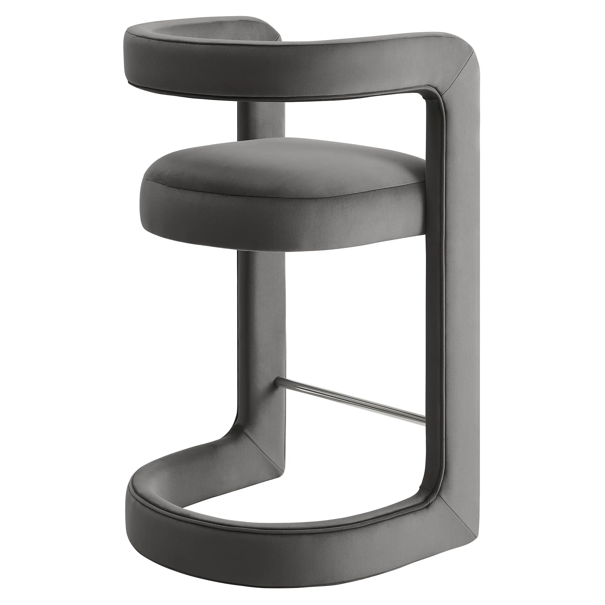 Winslow Performance Velvet Counter Stool